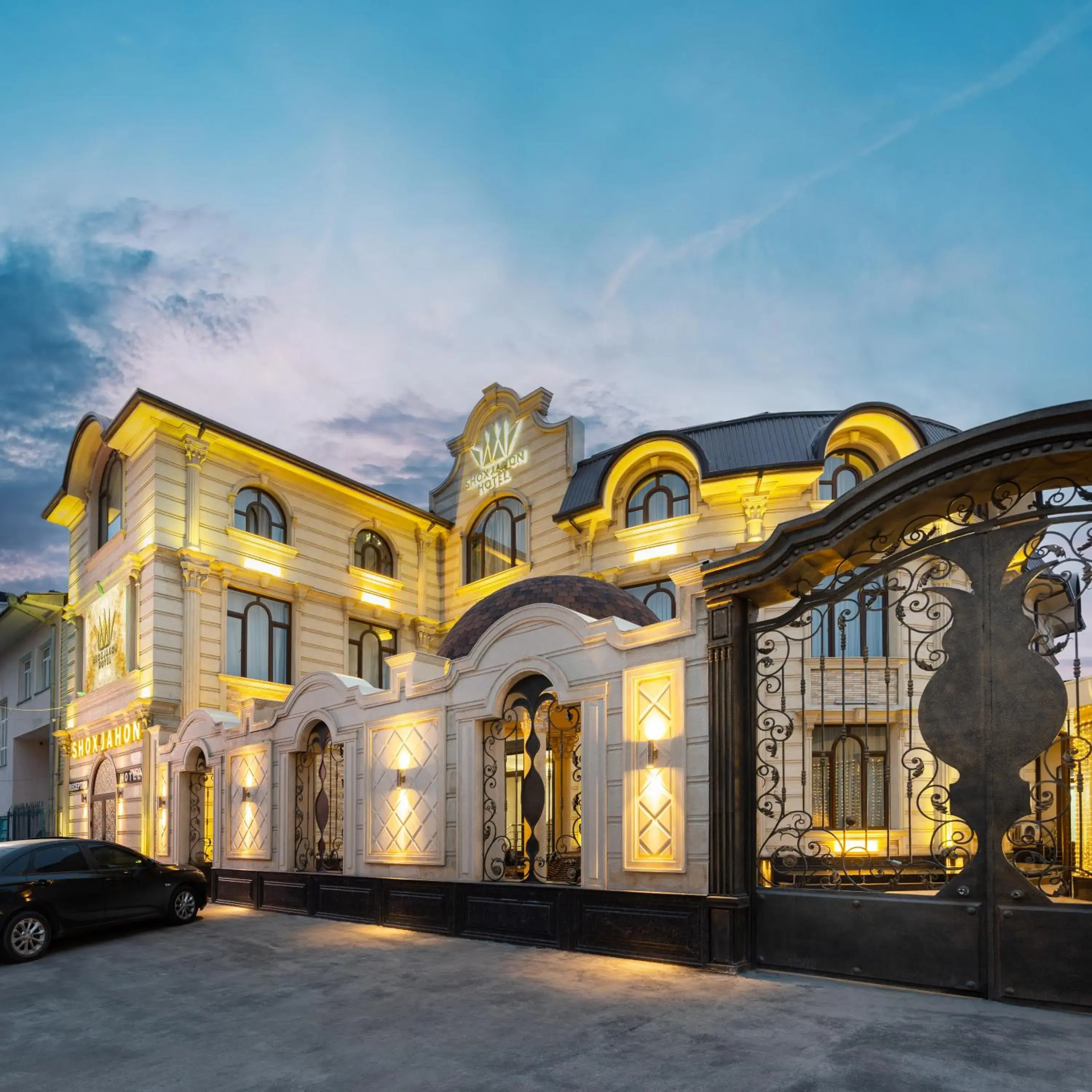 Property building in Shoxjahon Hotel - 600 Mbps Internet Property building in Shoxjahon Hotel - 600 Mbps Internet