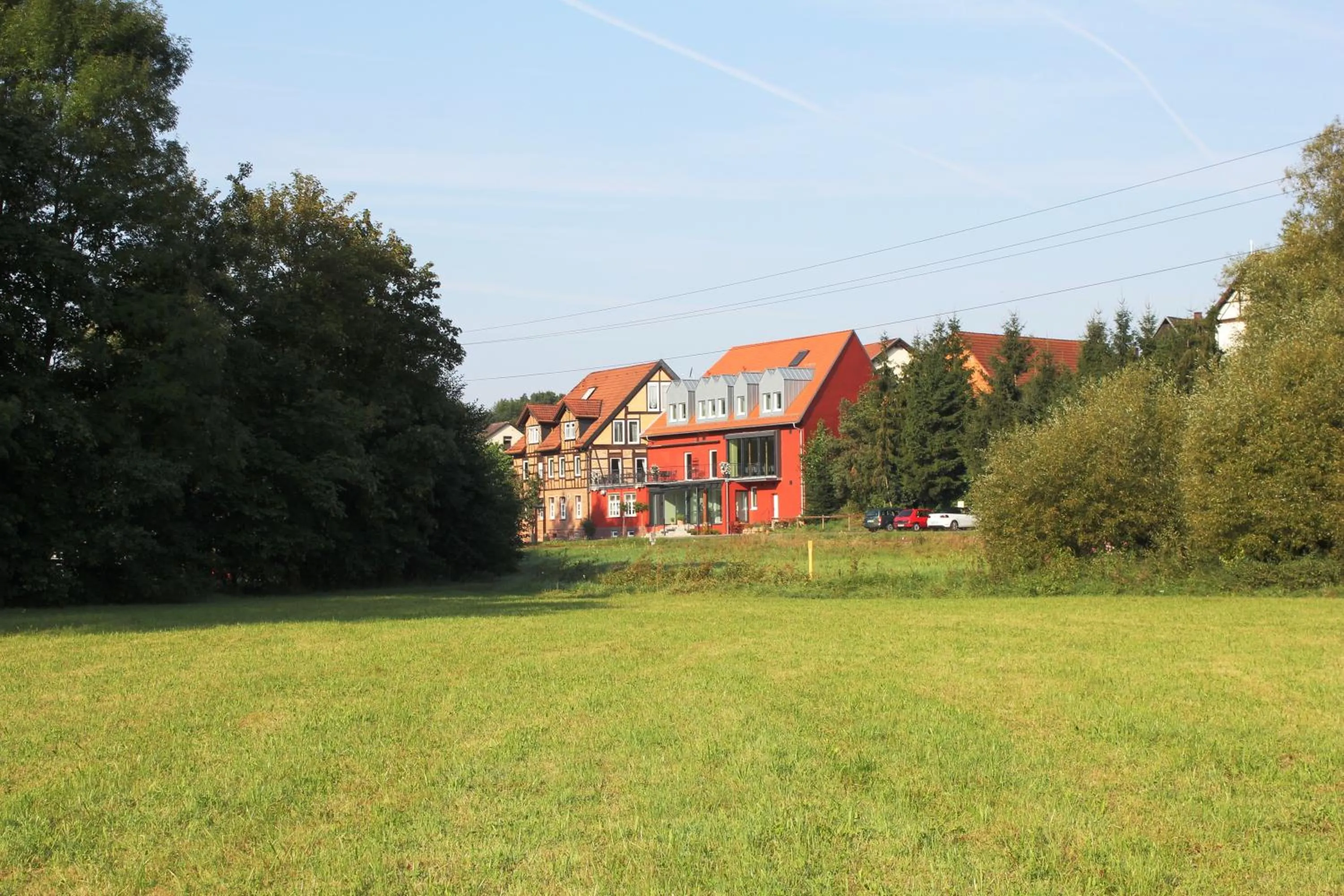 Property building in BEHLs Genusshotel im Brennhaus
