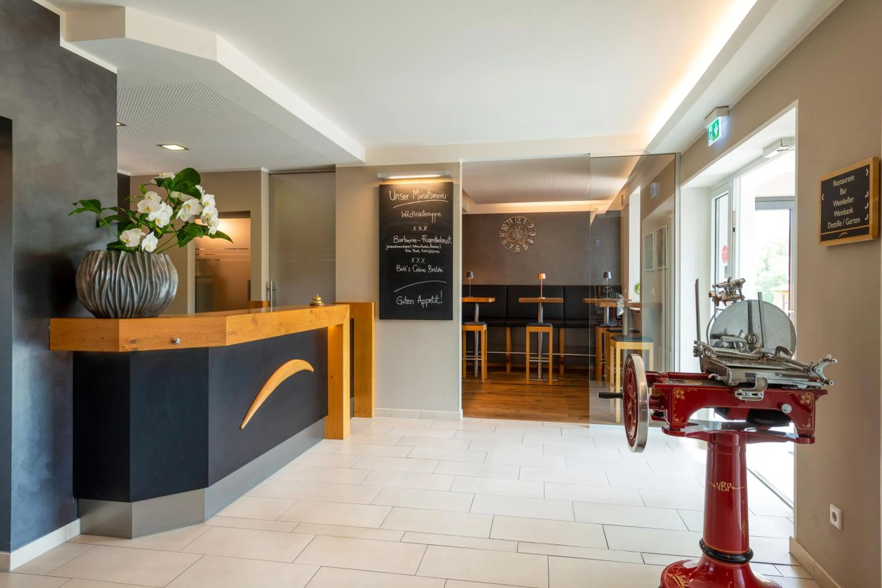 Lounge or bar in BEHLs Genusshotel im Brennhaus