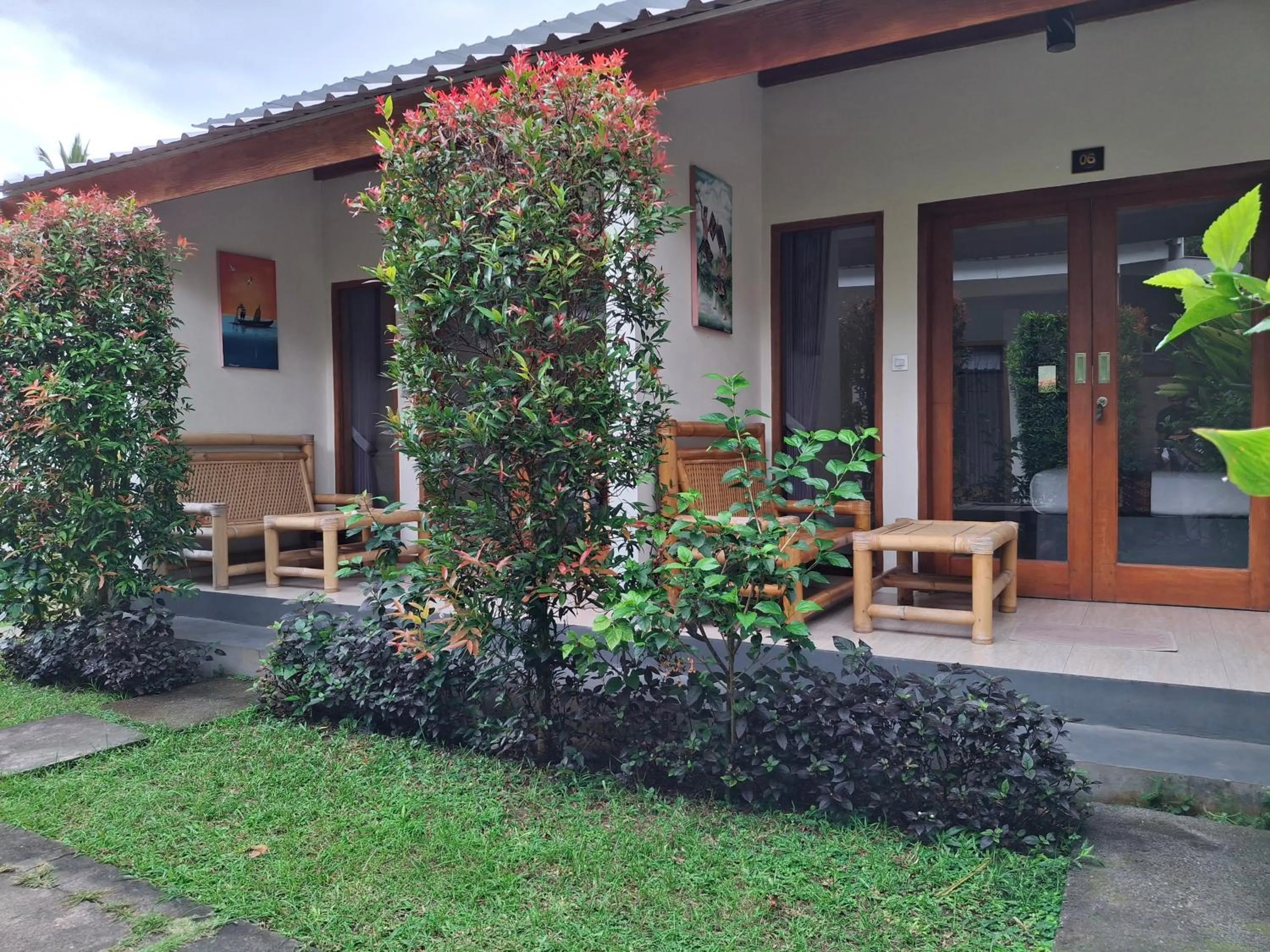 Garden in Sammy Cottage Senggigi