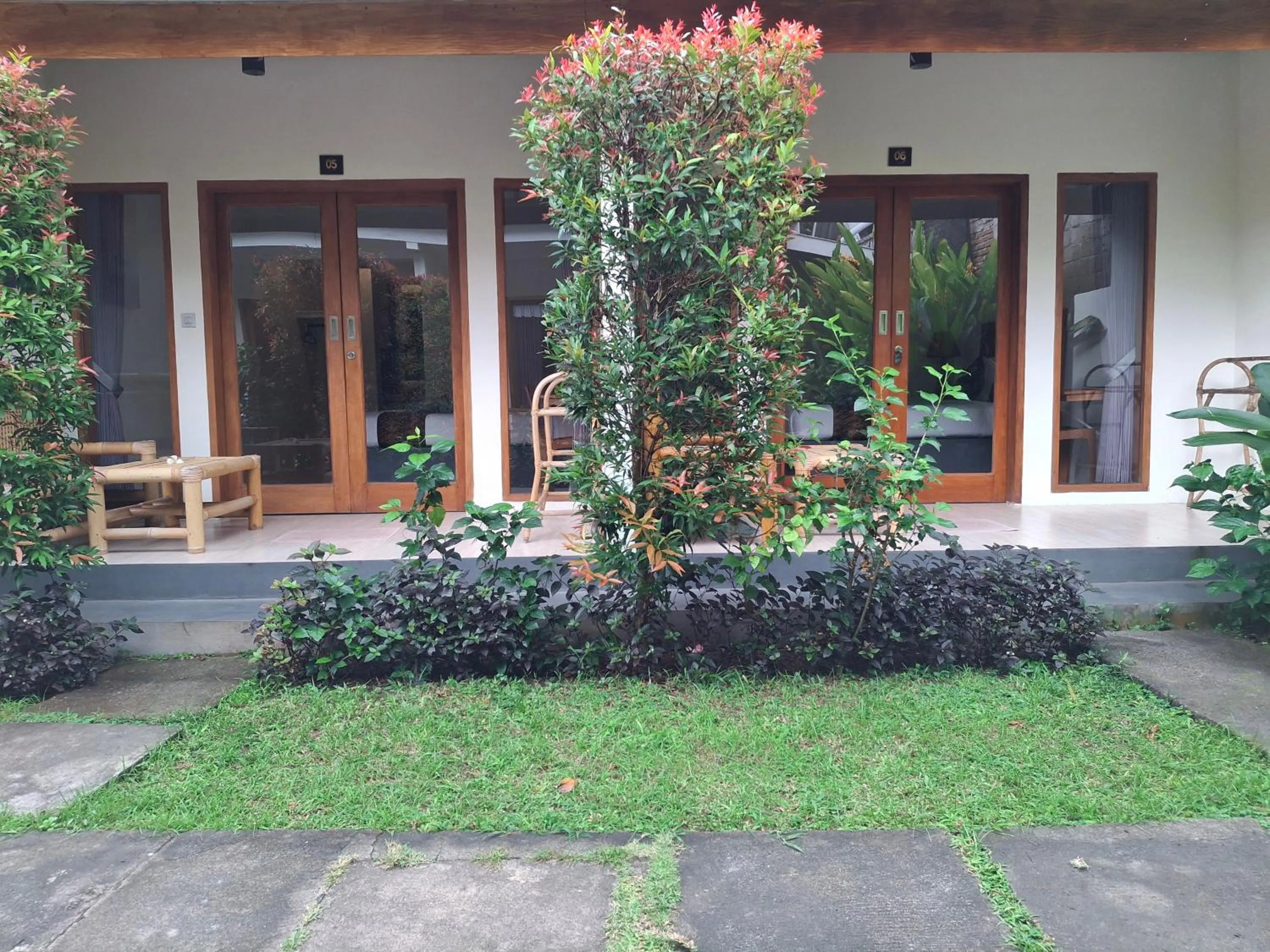 Facade/entrance in Sammy Cottage Senggigi