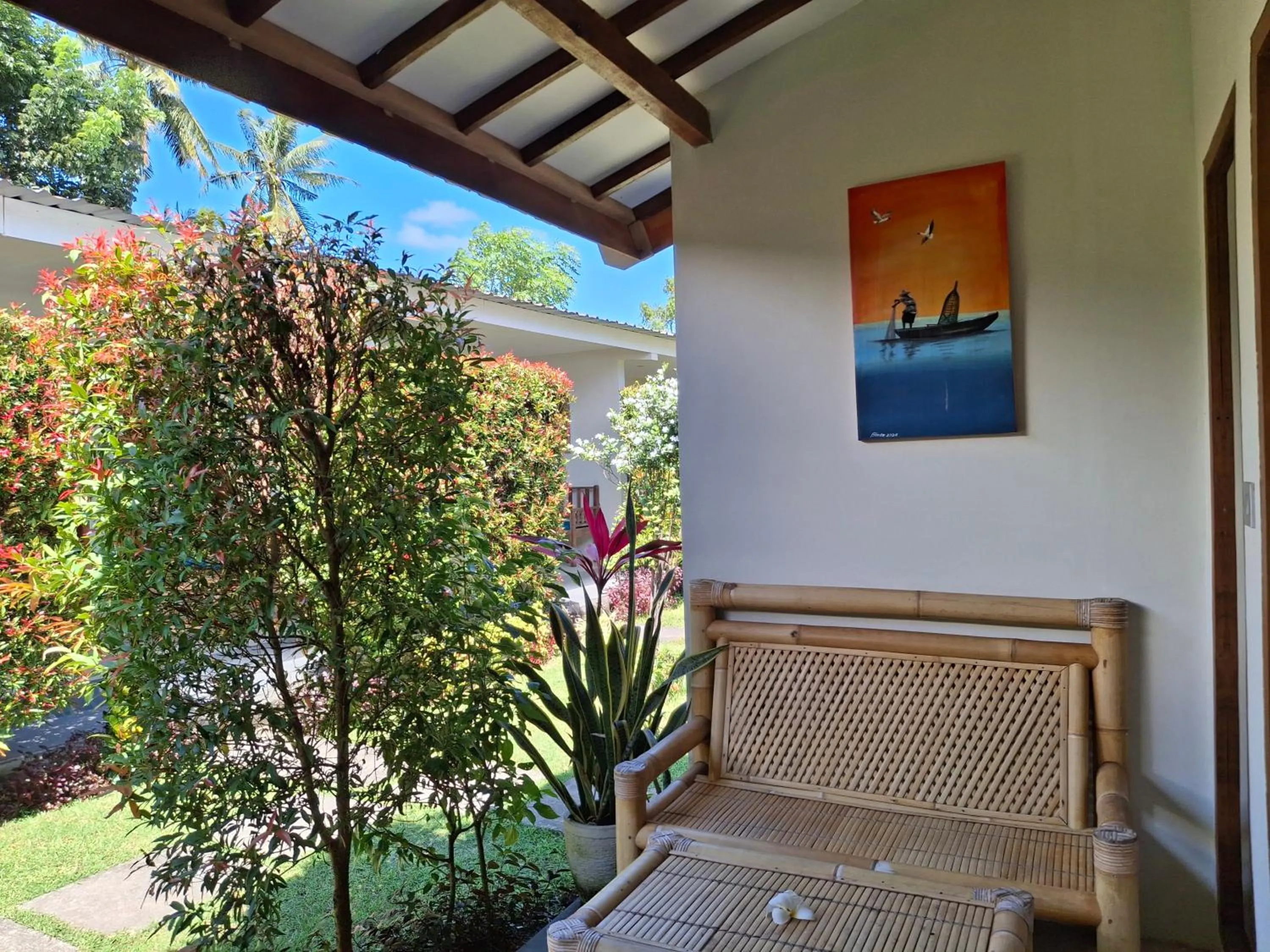 Patio in Sammy Cottage Senggigi