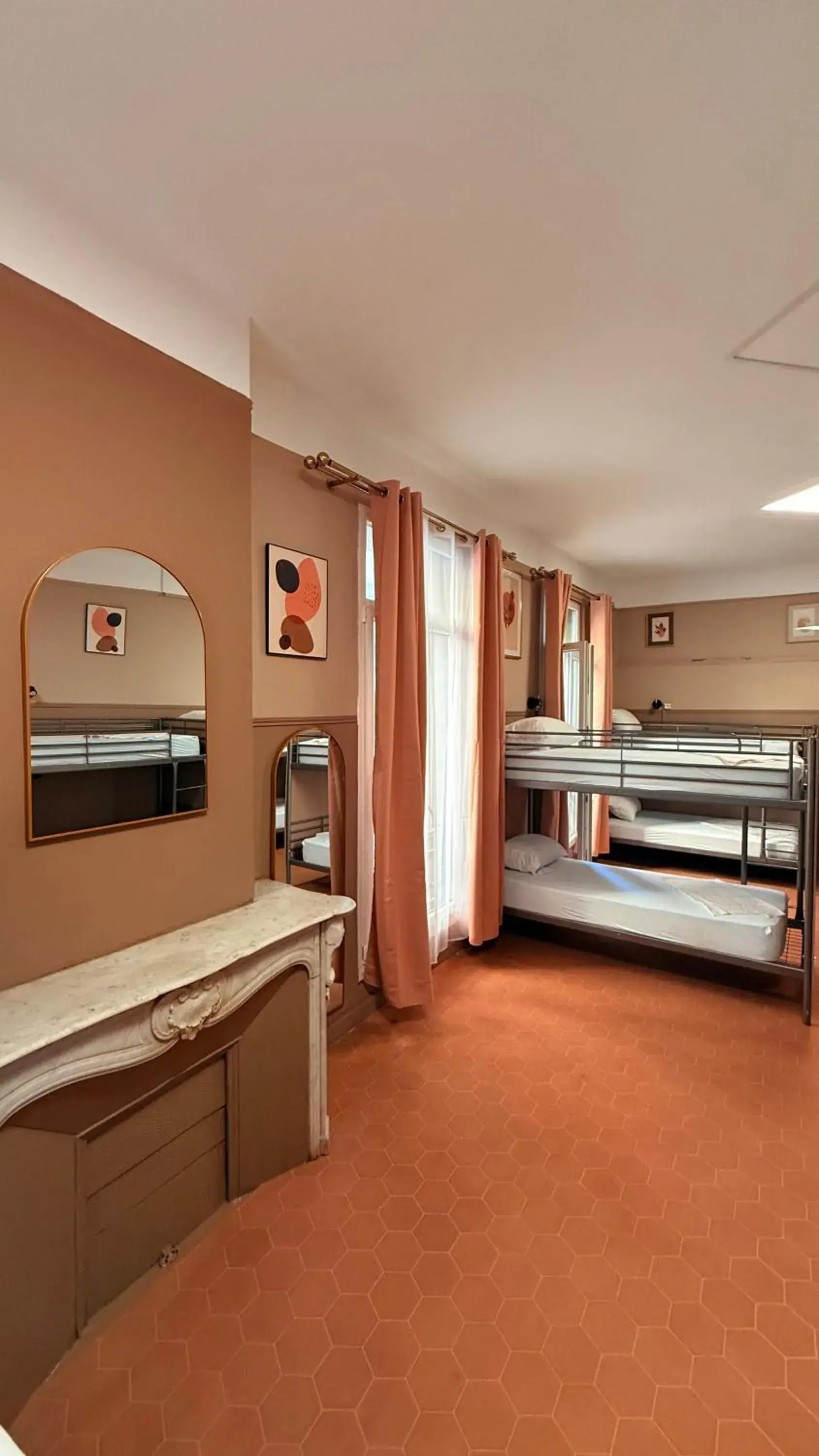 Bed in HOTEL SYLVABELLE Bed in HOTEL SYLVABELLE