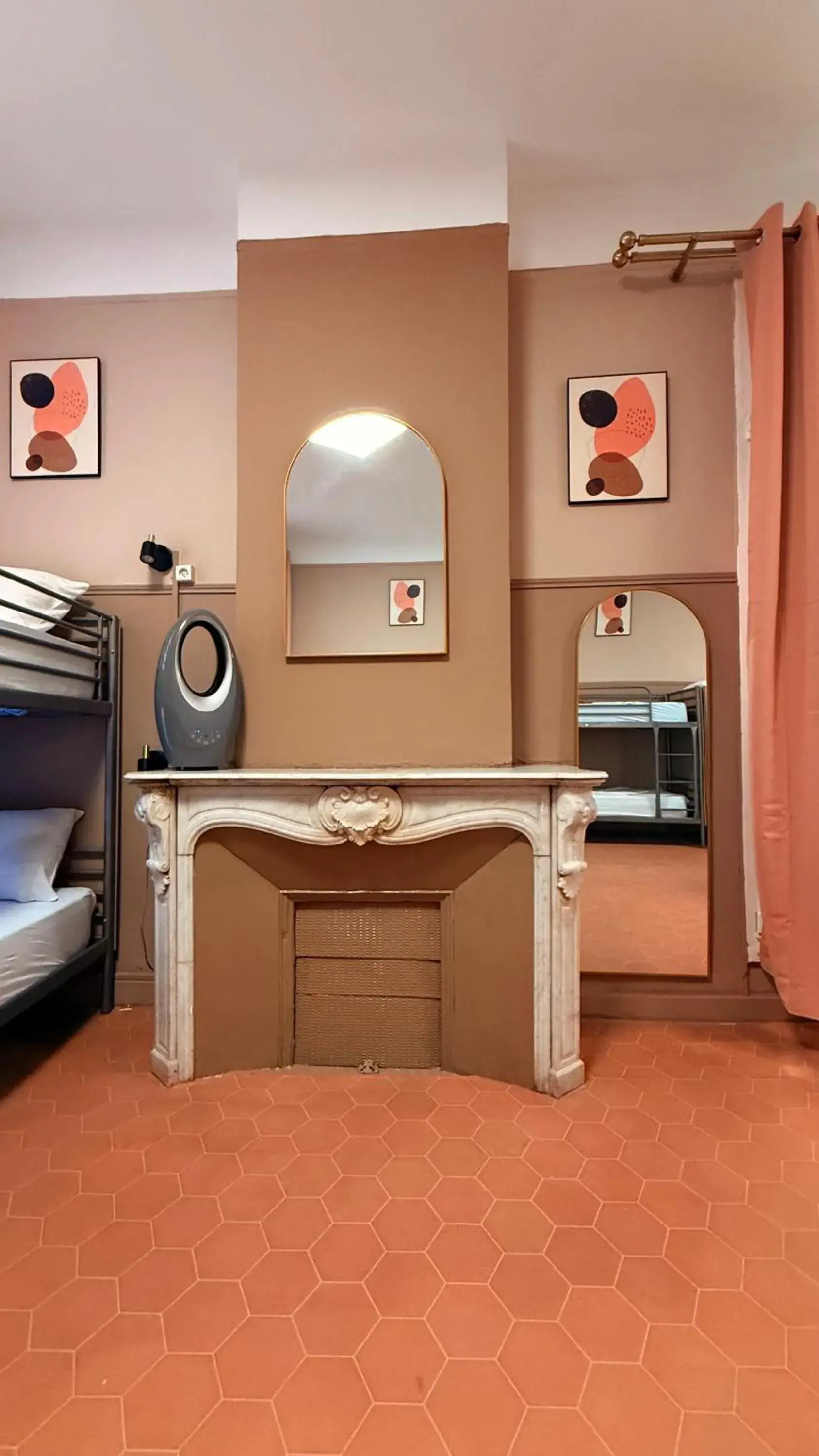 Decorative detail, Bed in HOTEL SYLVABELLE Decorative detail, Bed in HOTEL SYLVABELLE