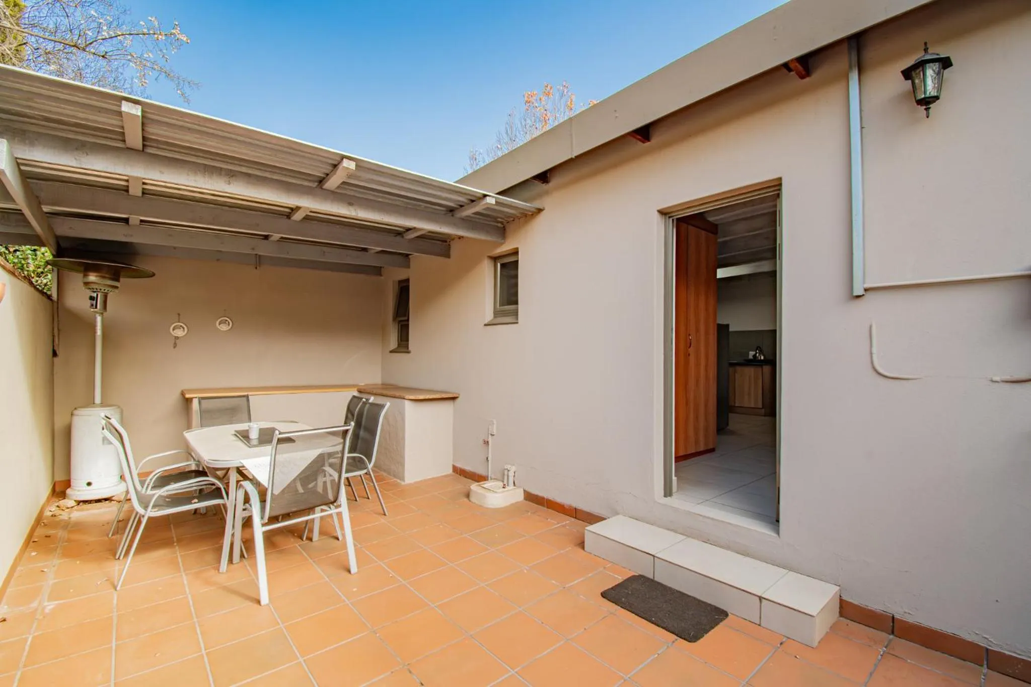 Patio in Glen Maine Guest House