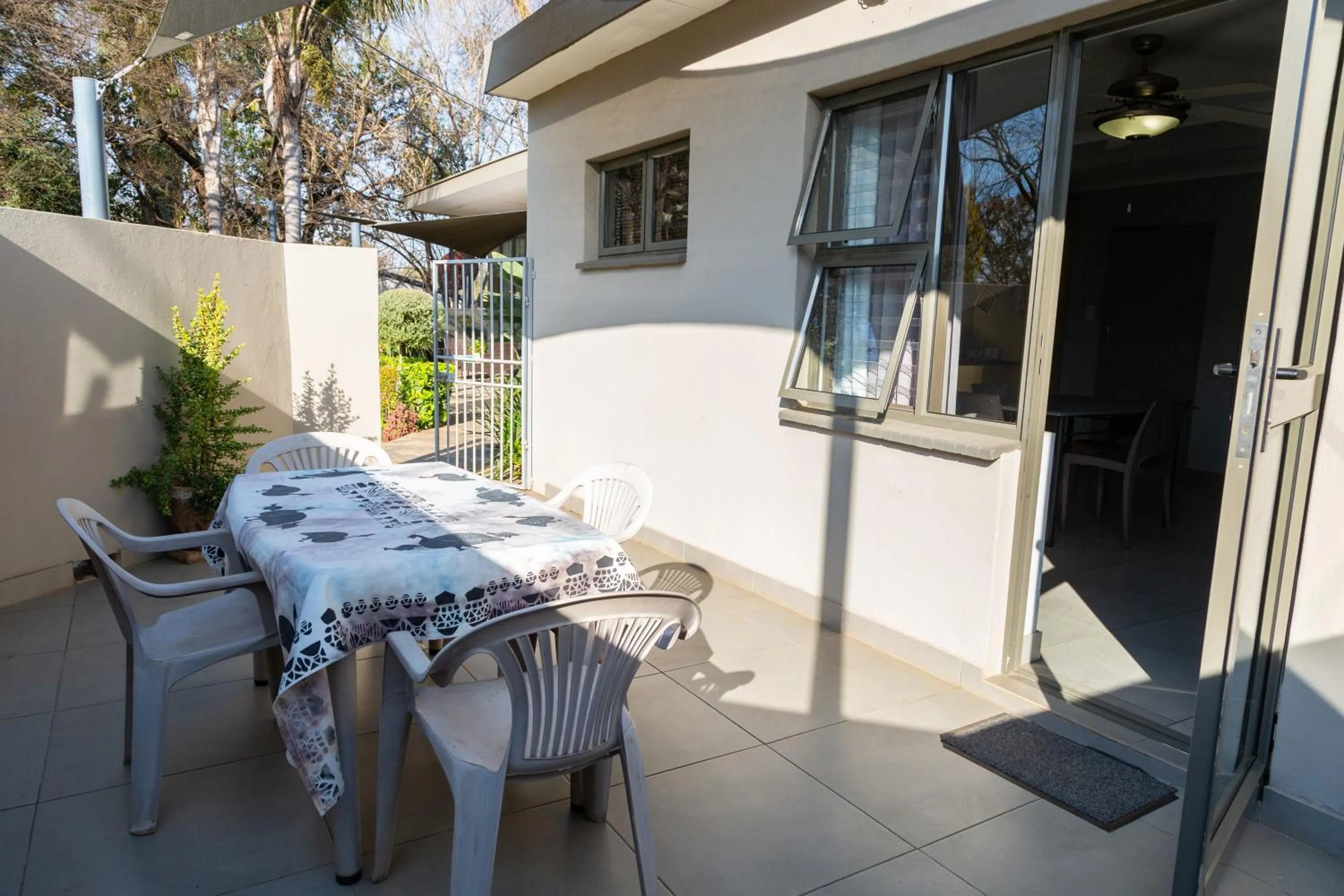 Patio in Glen Maine Guest House