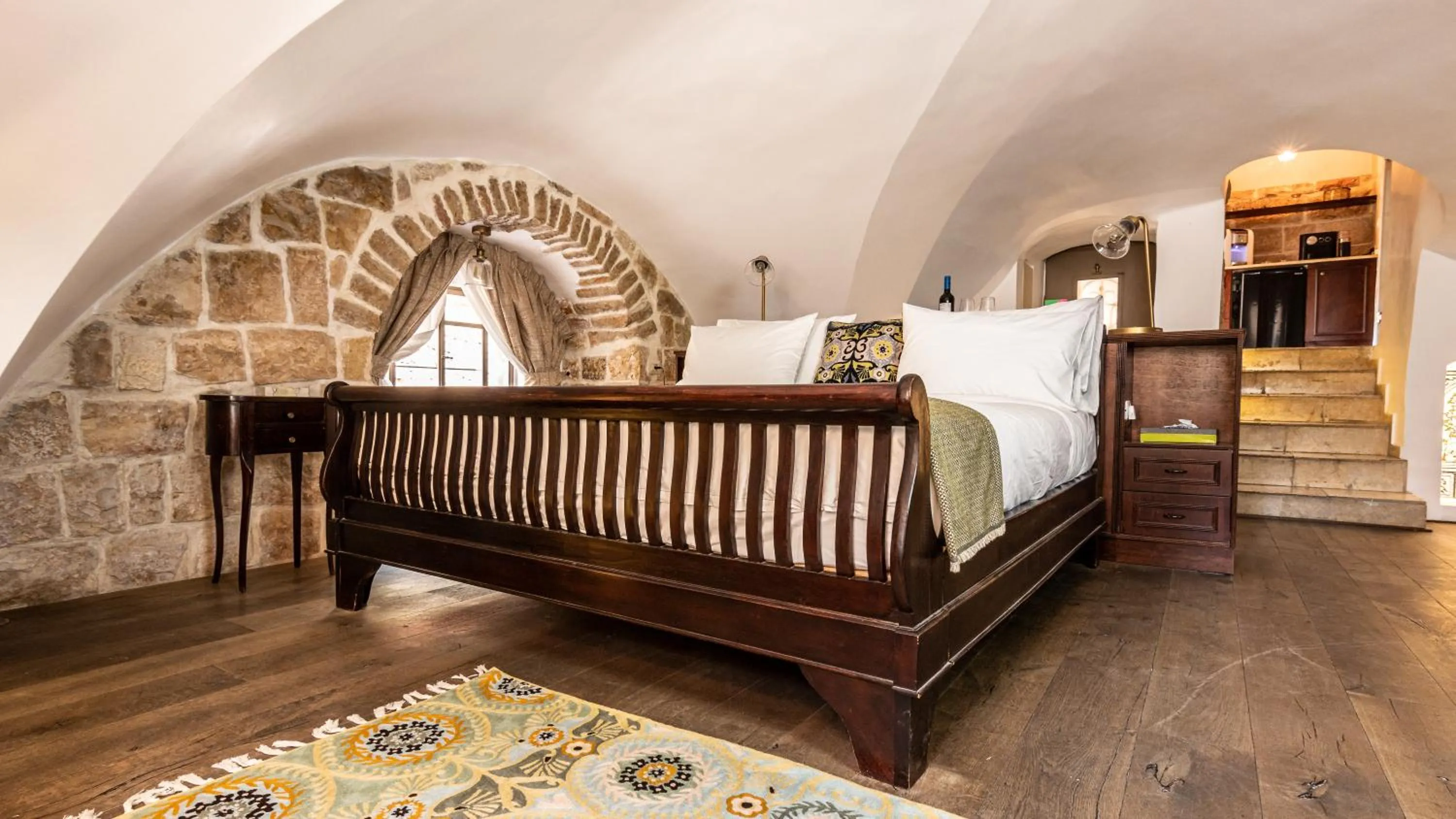 Bed in Flora Valley Boutique Hotel