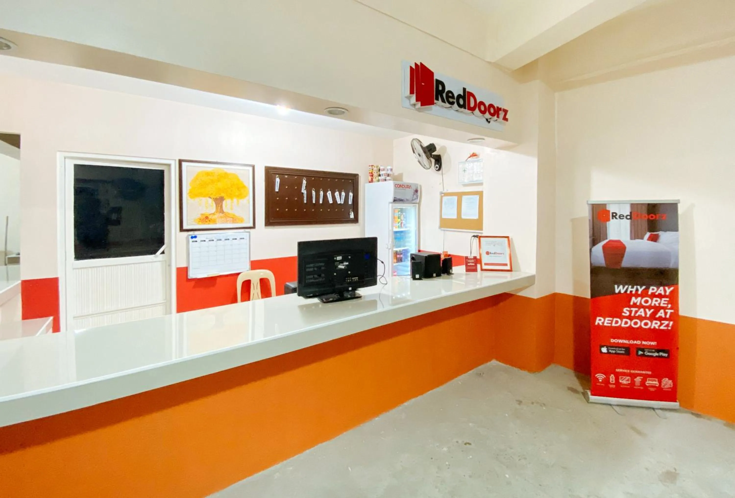 Lobby or reception in RedDoorz @ Calapandayan Subic Zambales