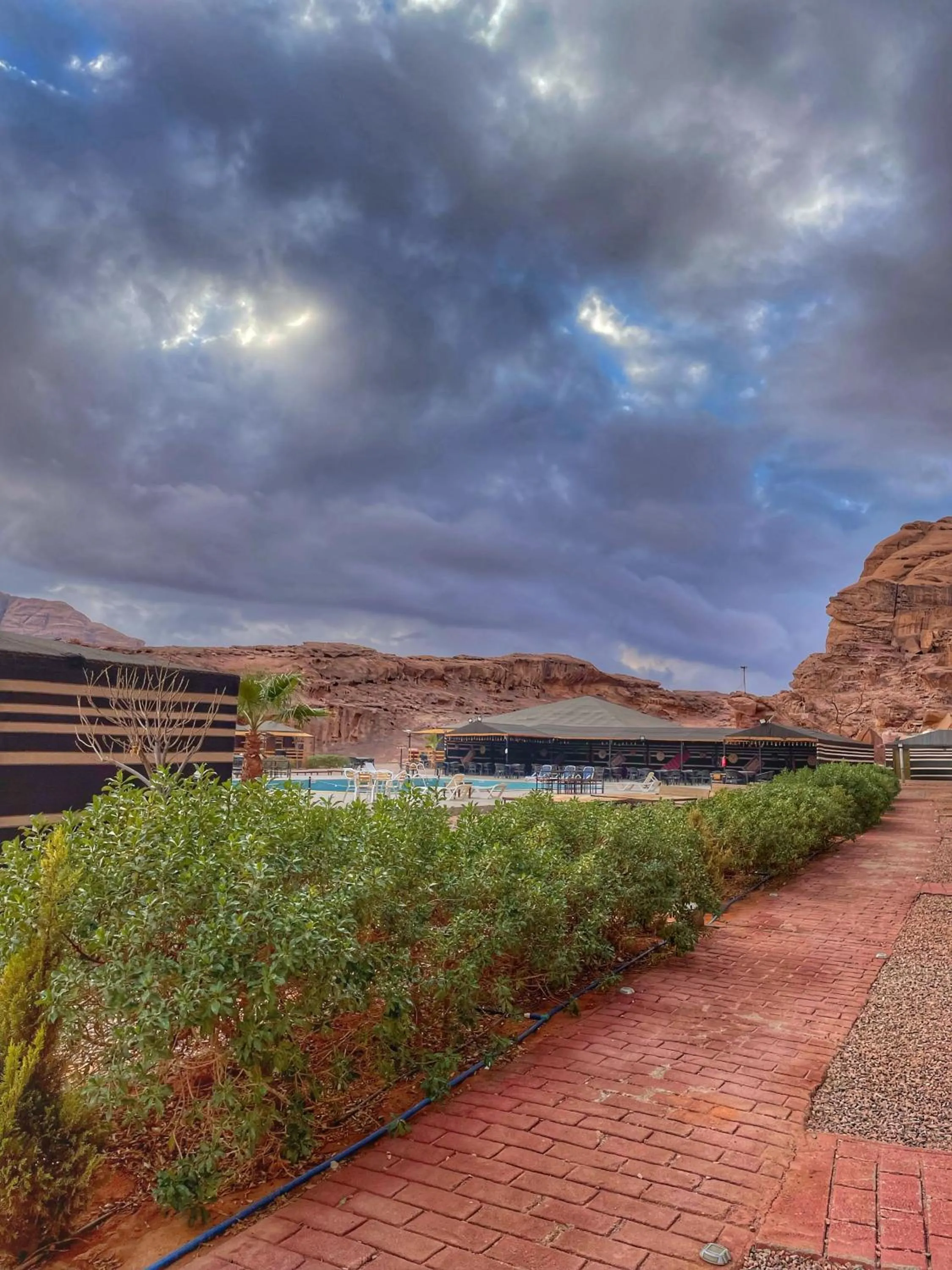 Natural landscape in Rum Oasis Luxury Camp