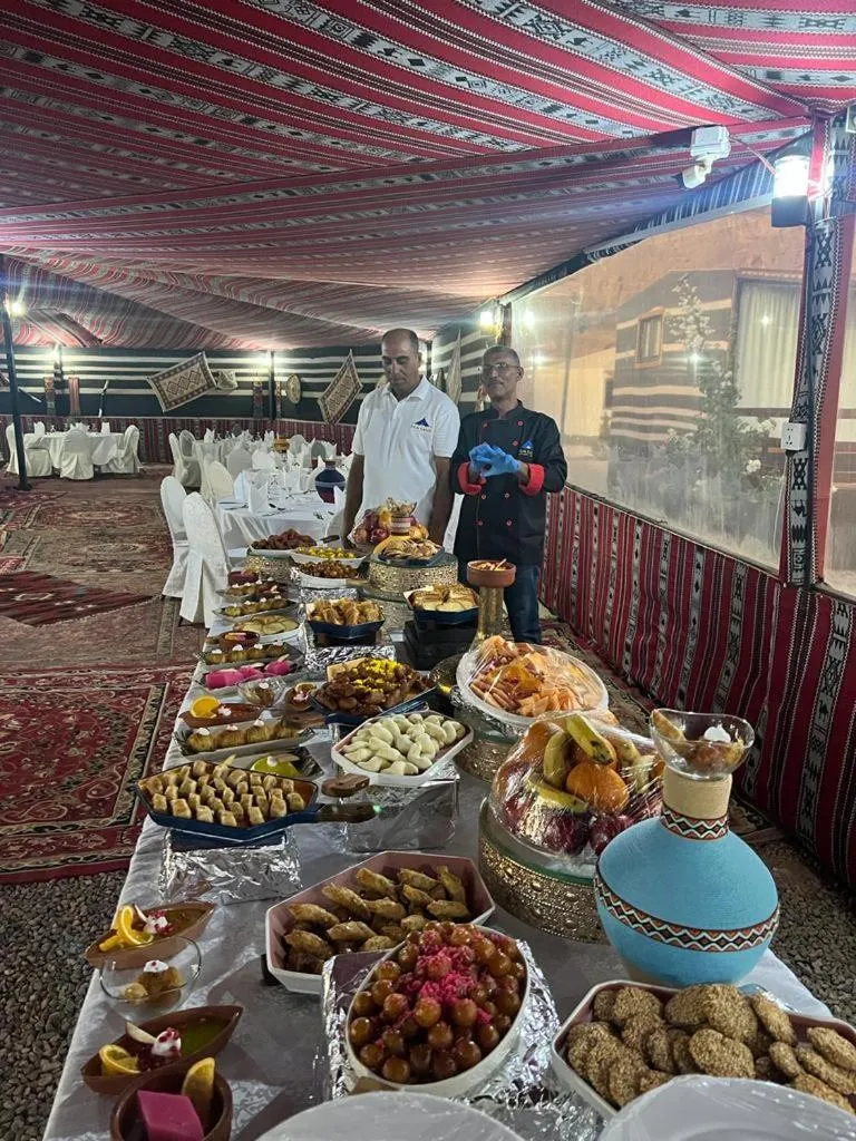 Food and drinks in Rum Oasis Luxury Camp
