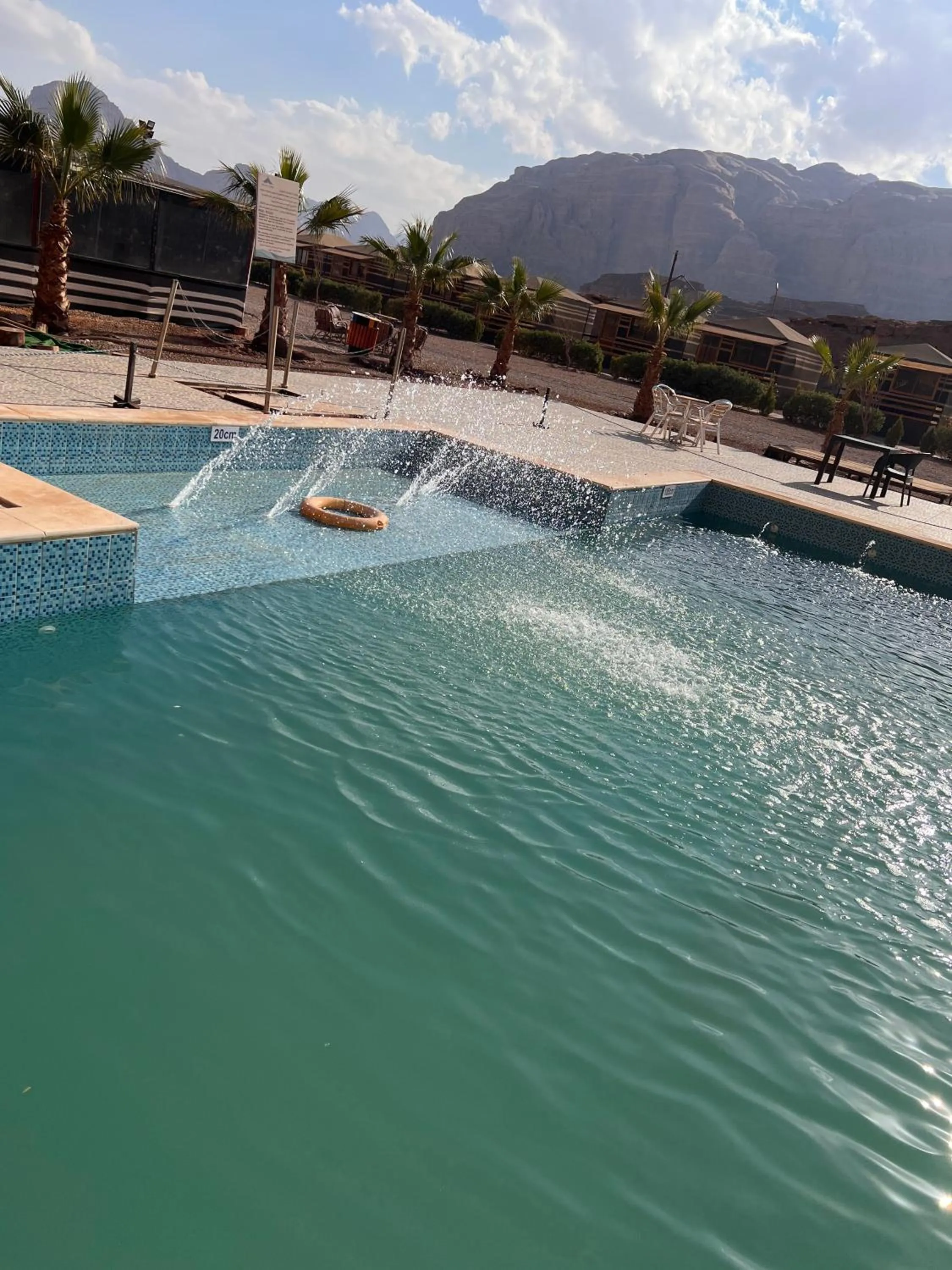 Swimming pool in Rum Oasis Luxury Camp