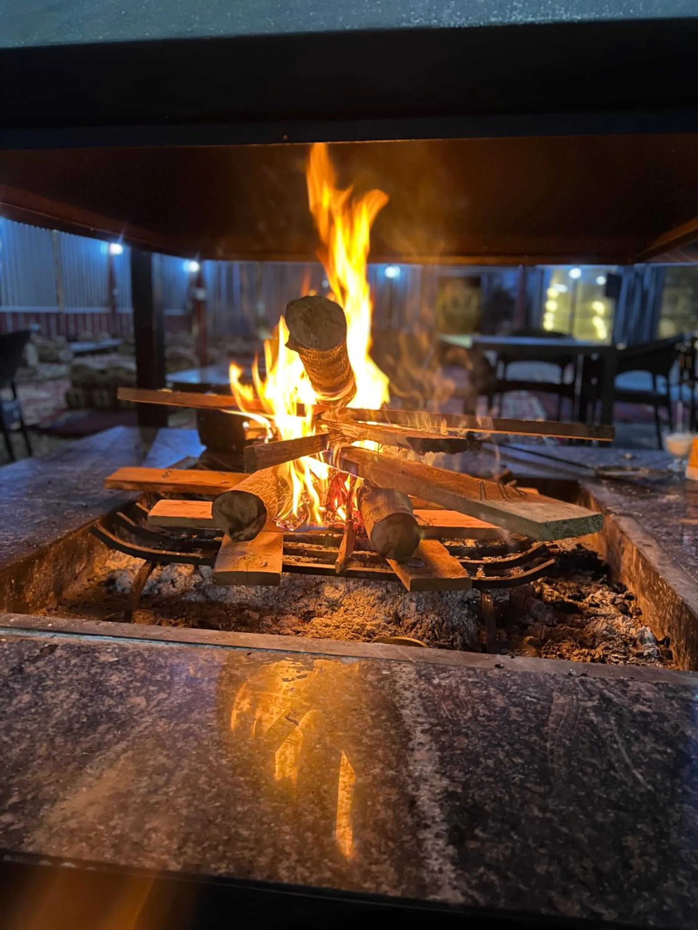 Dining area in Rum Oasis Luxury Camp
