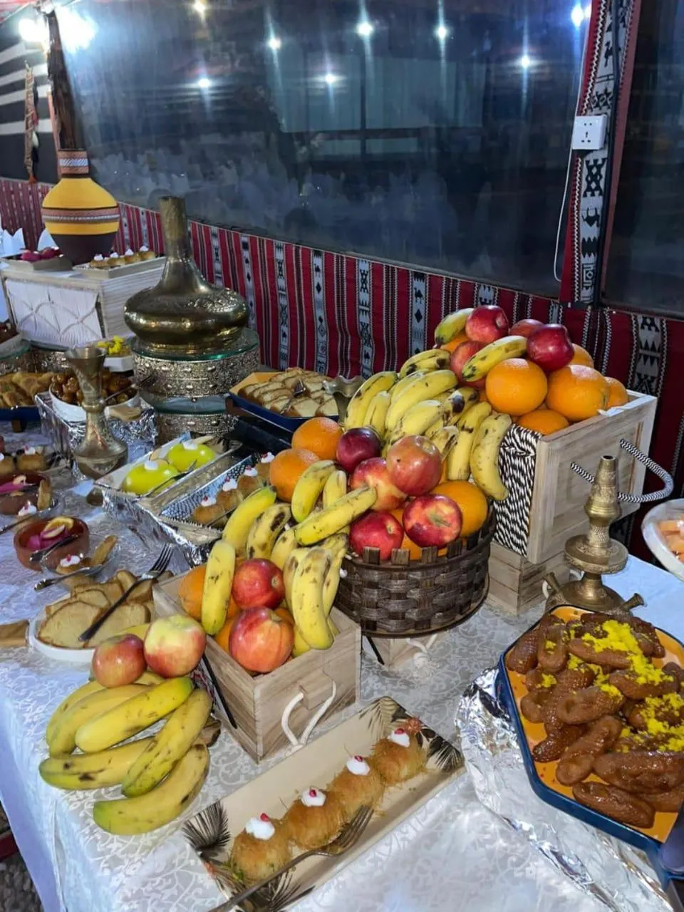 Restaurant/places to eat in Rum Oasis Luxury Camp