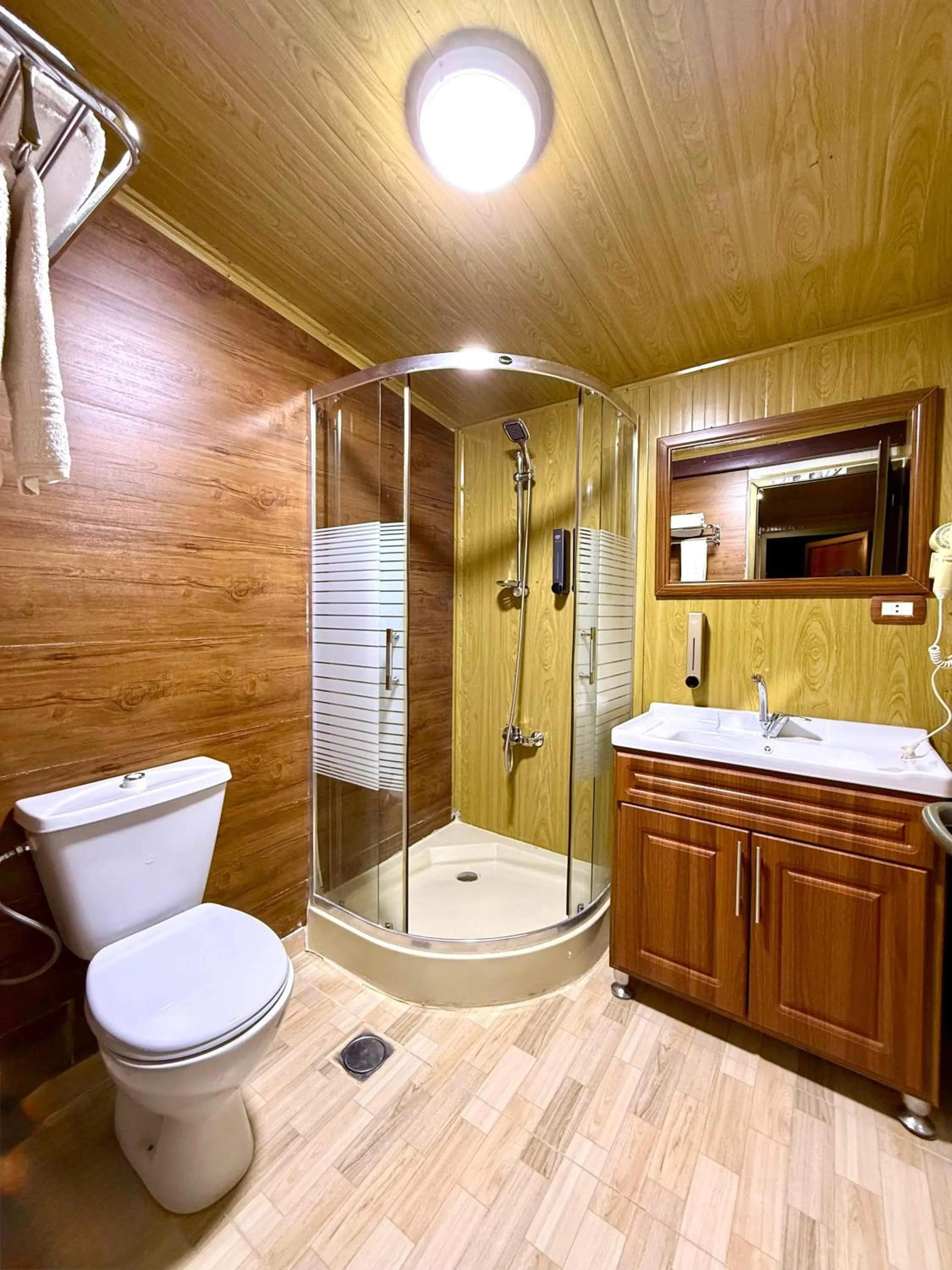 Bathroom in Rum Oasis Luxury Camp