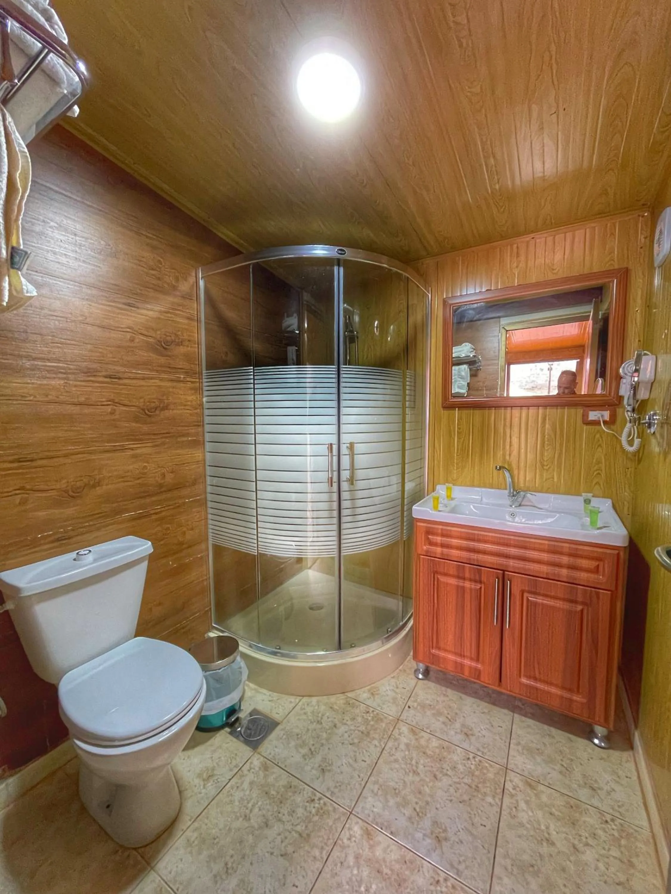 Bathroom in Rum Oasis Luxury Camp