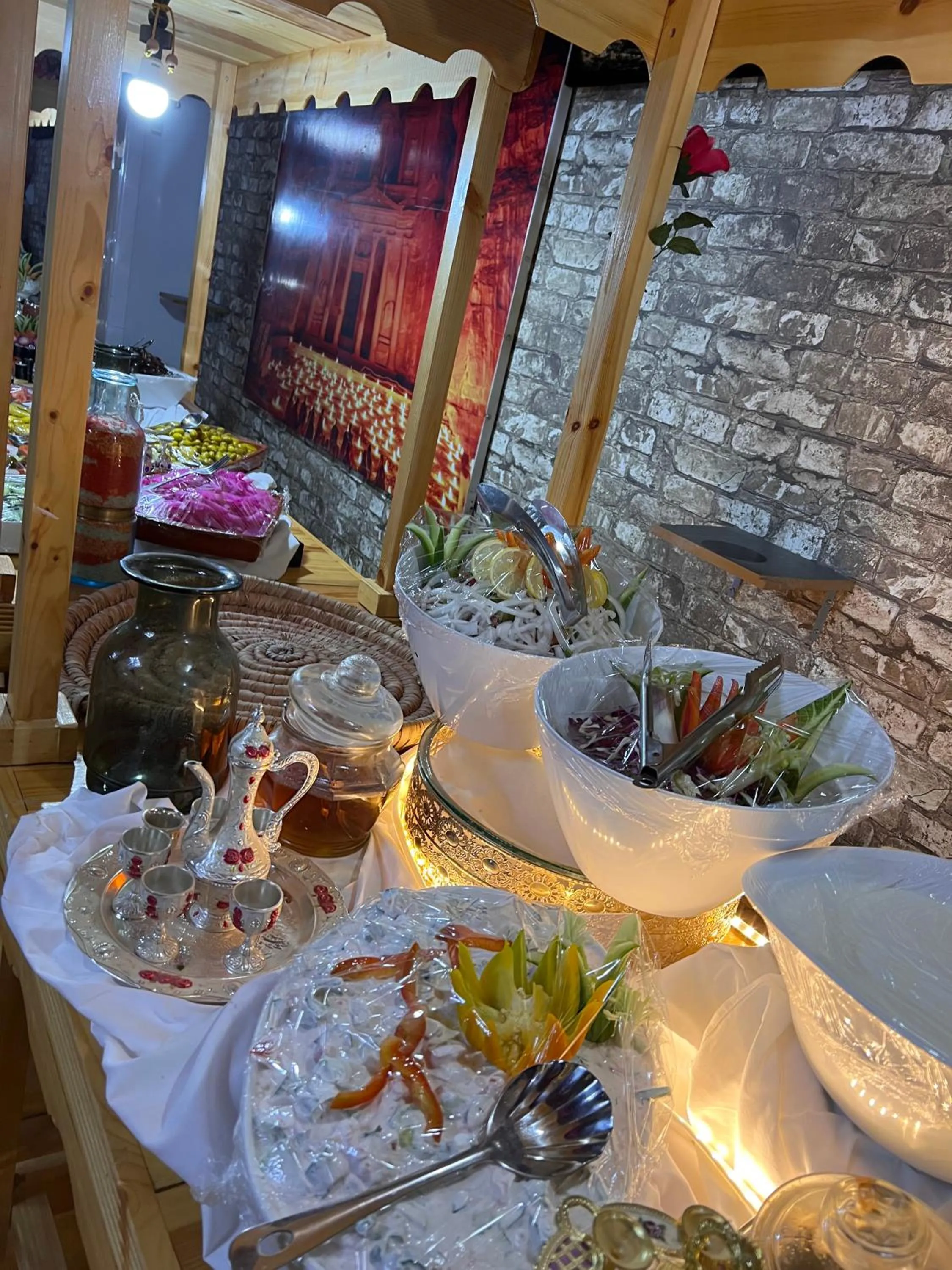 Dinner in Rum Oasis Luxury Camp