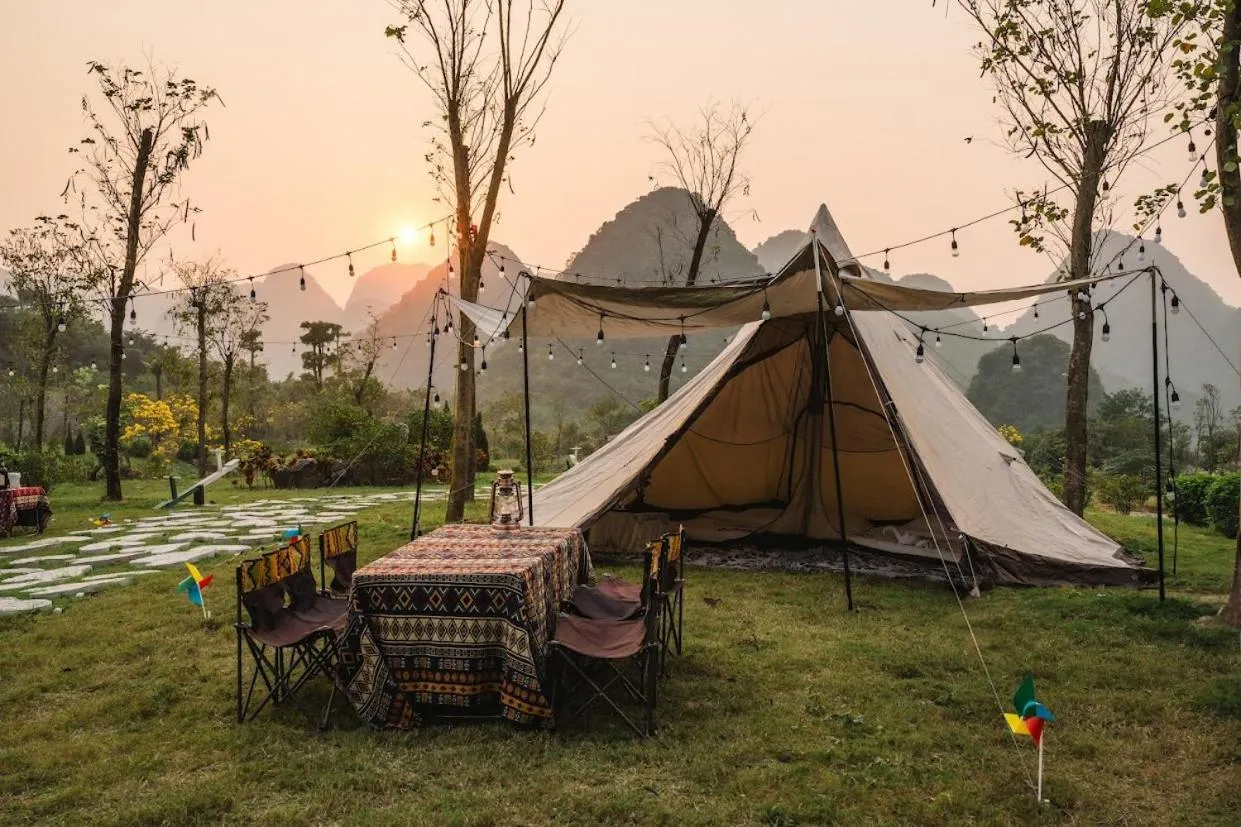 Natural landscape in Tam Chuc Complex