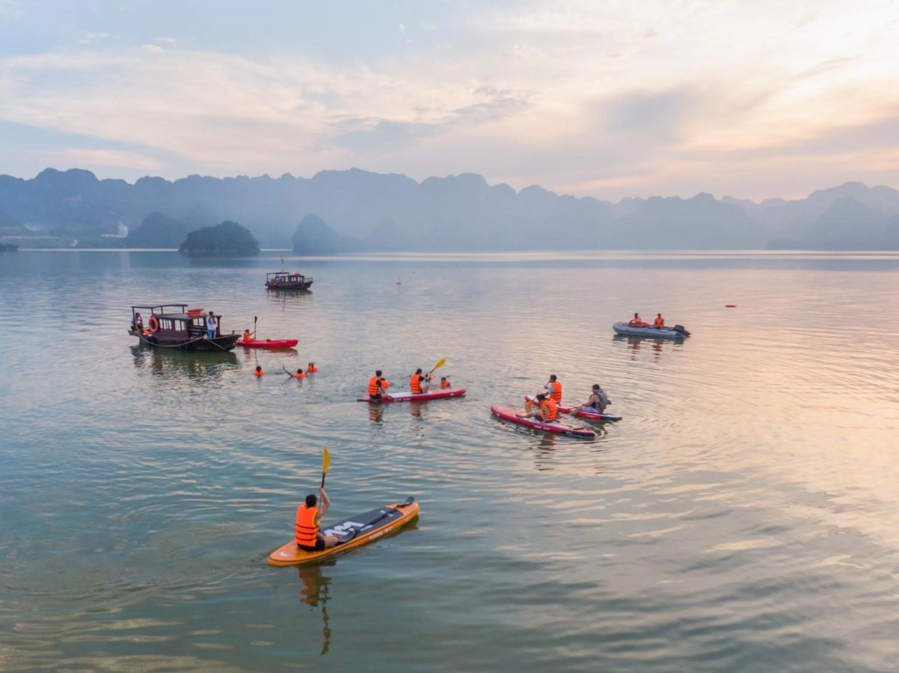 Lake view in Tam Chuc Complex