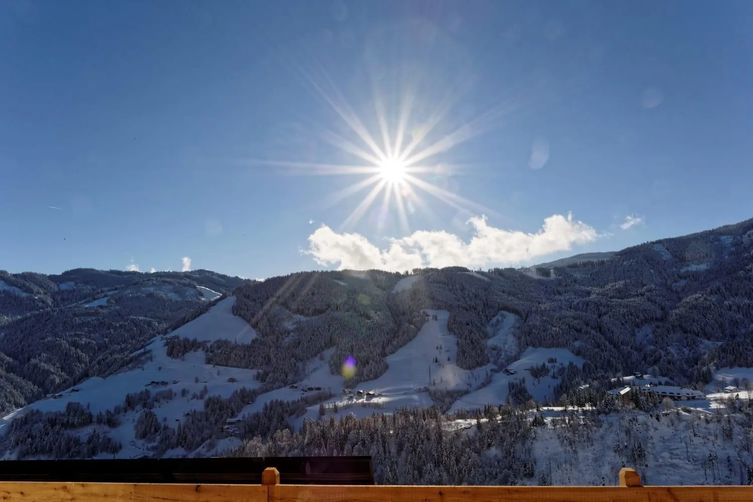 Natural landscape in Gut Stein Panoramalodge