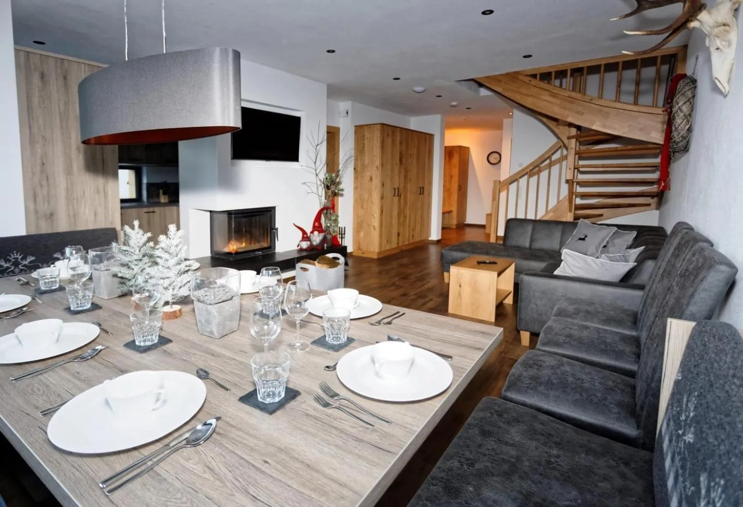 Dining area in Gut Stein Panoramalodge