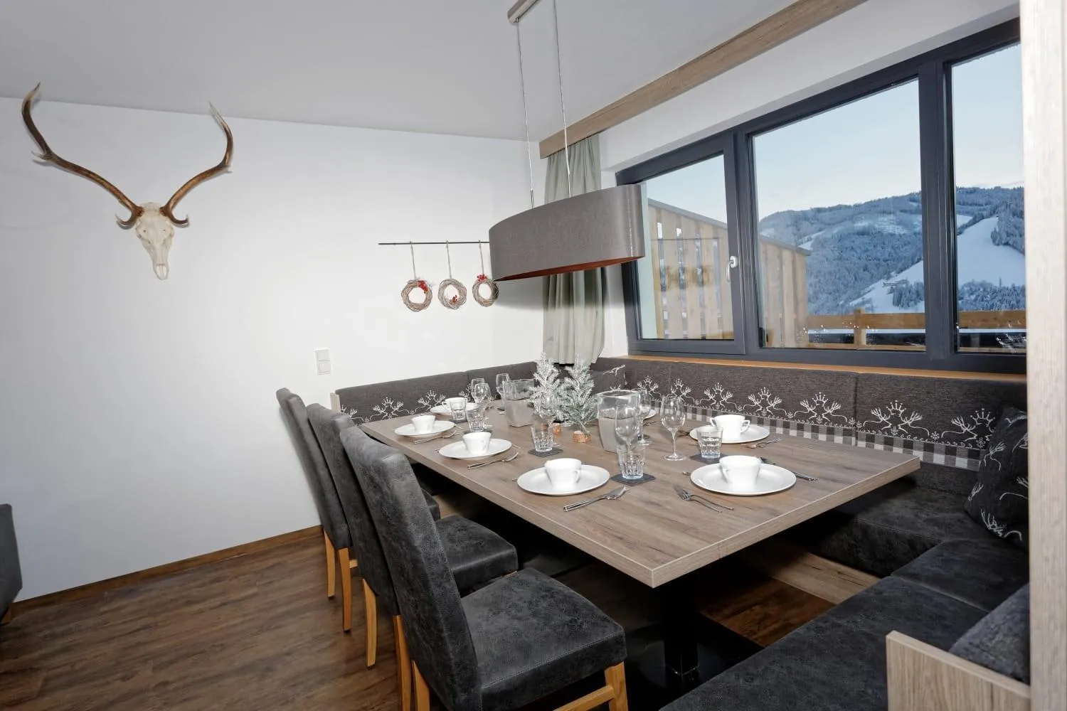 Dining area in Gut Stein Panoramalodge