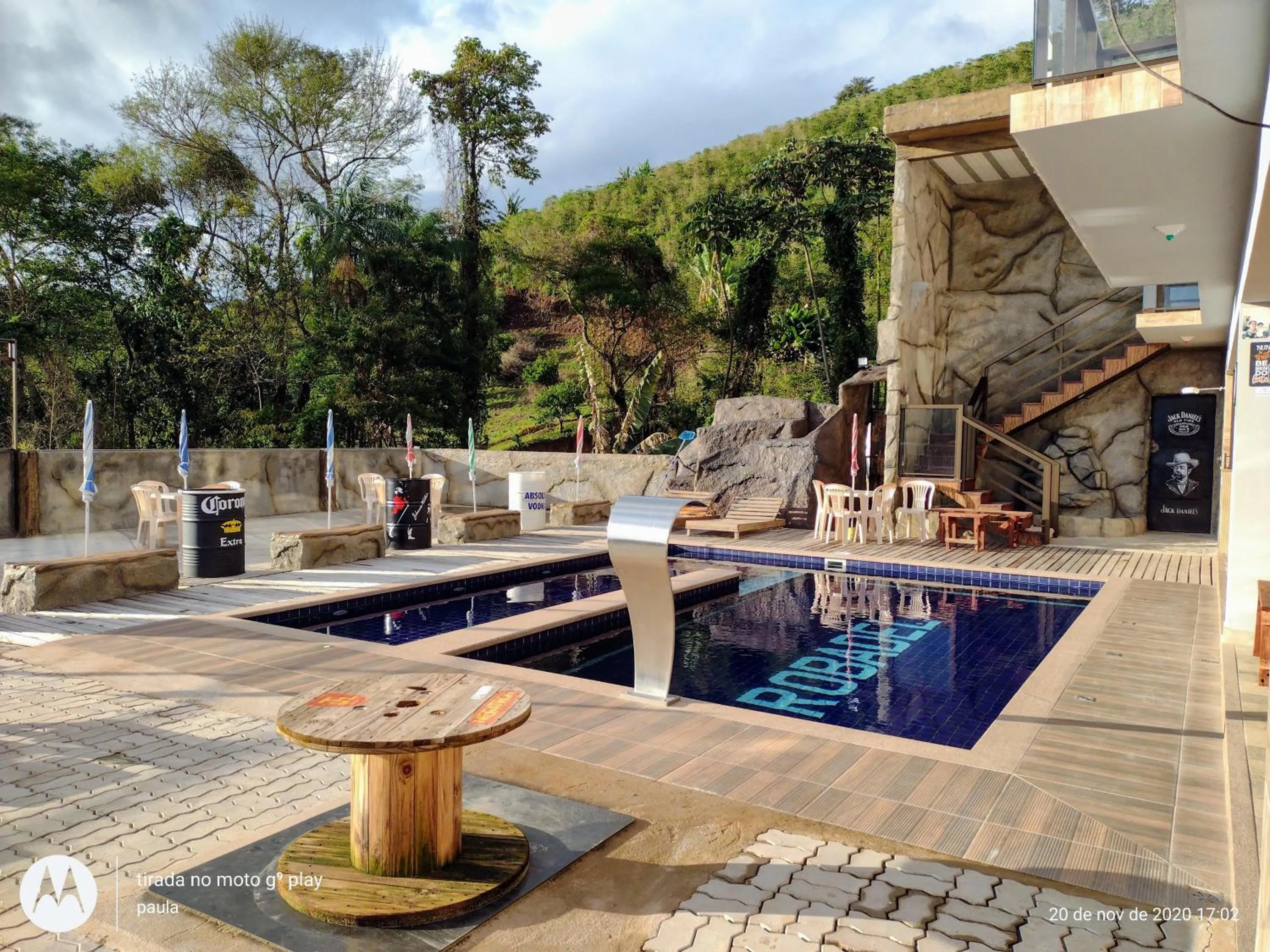 Swimming pool in Recanto Serra Monte
