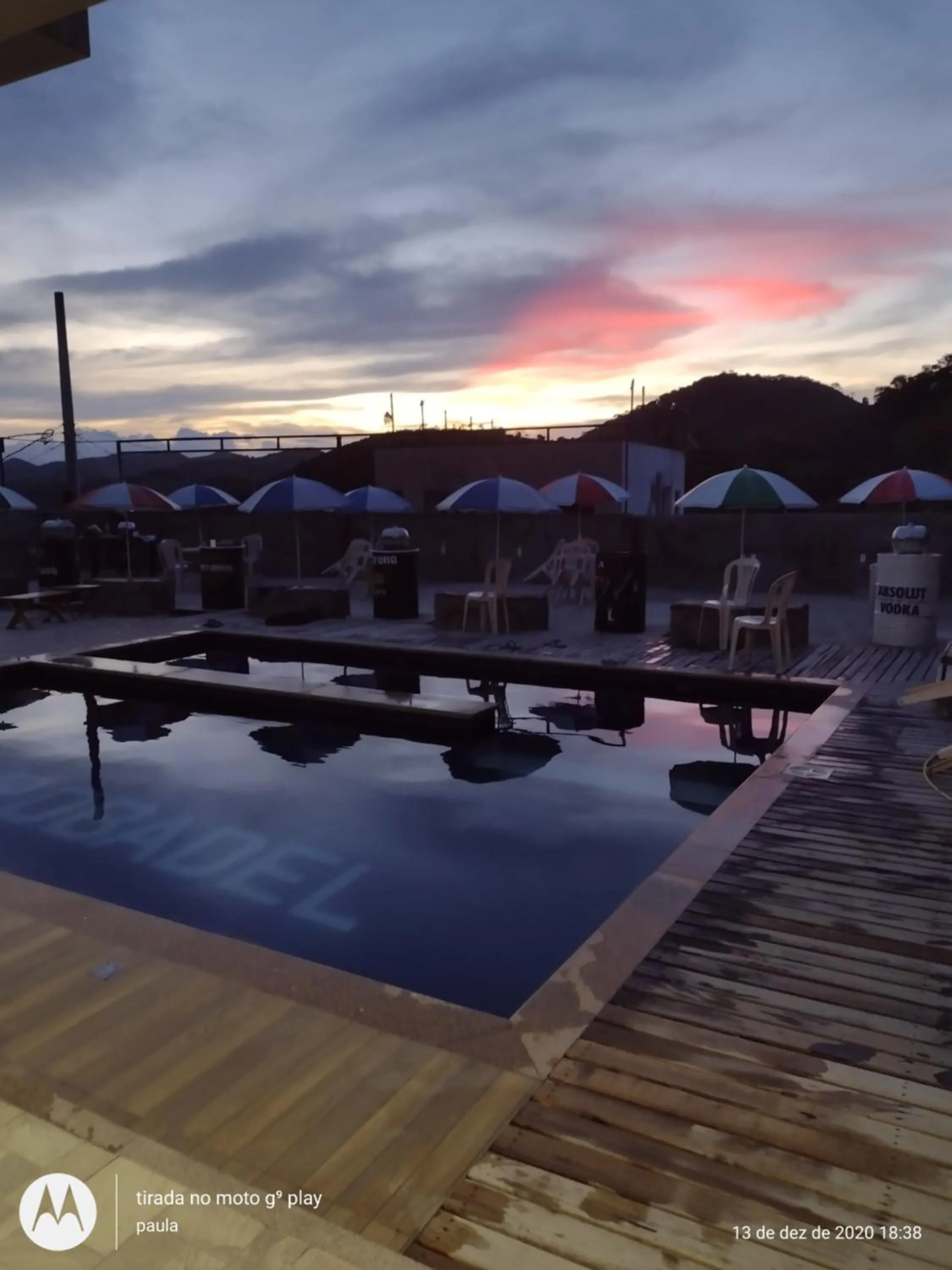 Swimming pool in Recanto Serra Monte