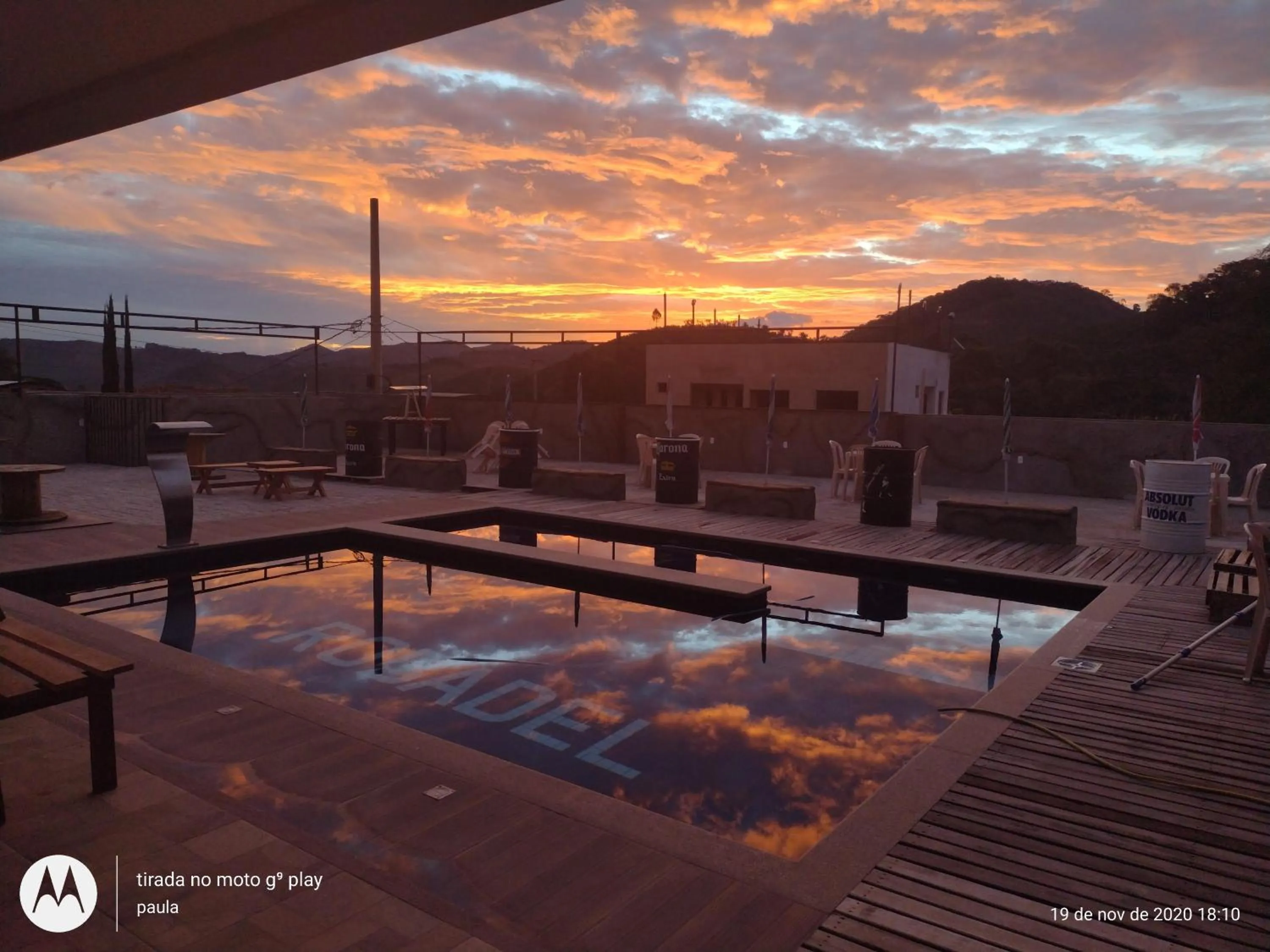 Swimming pool in Recanto Serra Monte