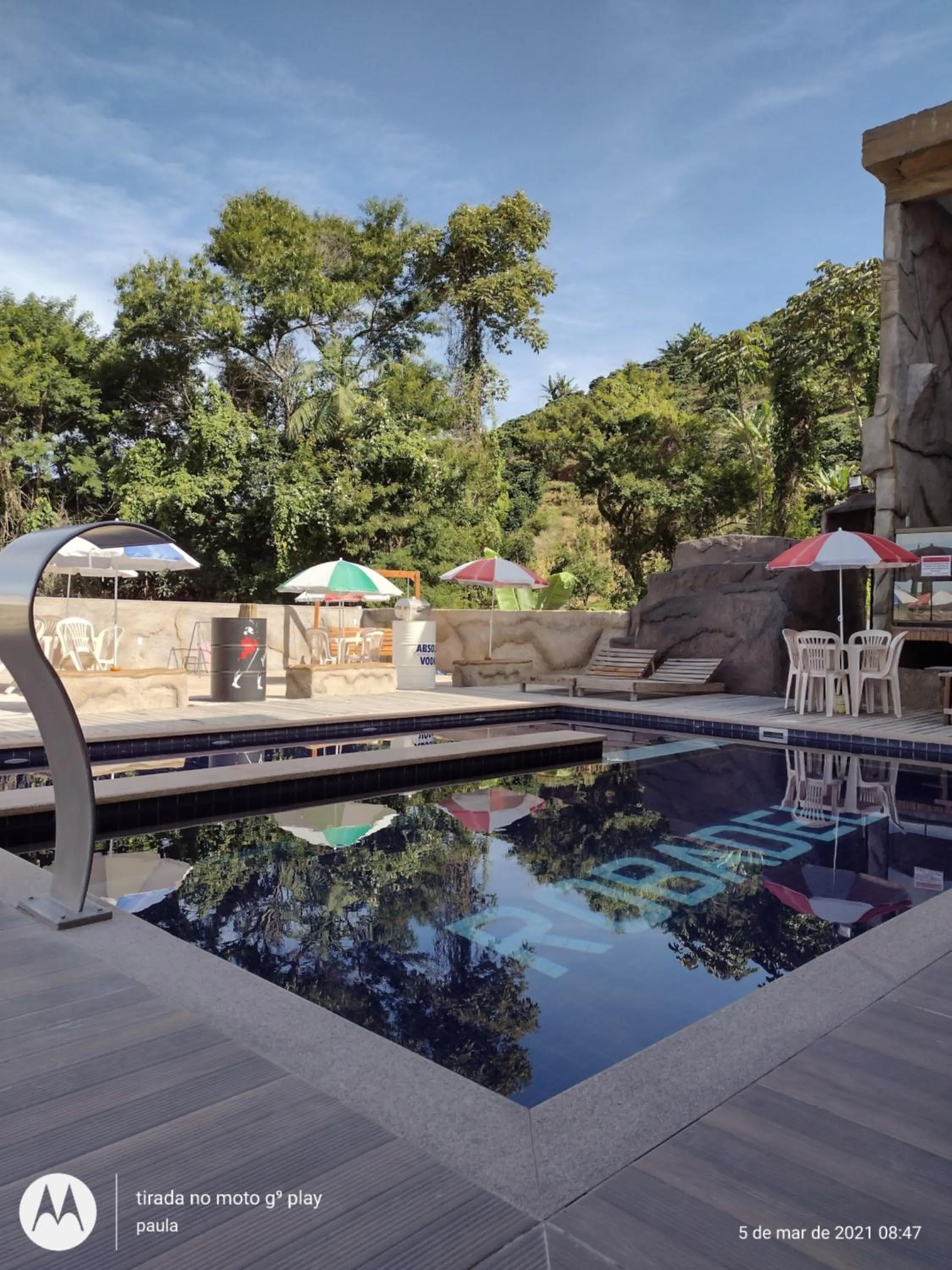 Swimming pool in Recanto Serra Monte