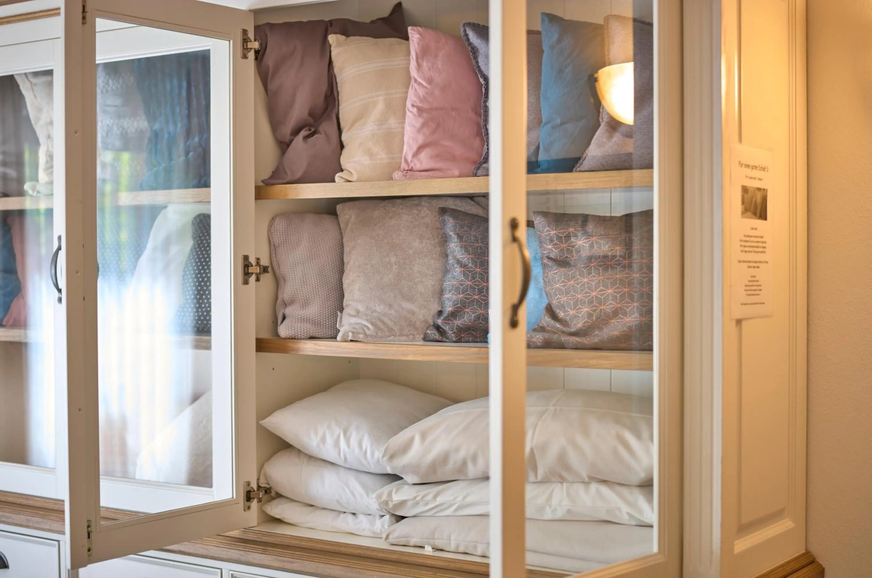 Bed in Landhotel Seerose