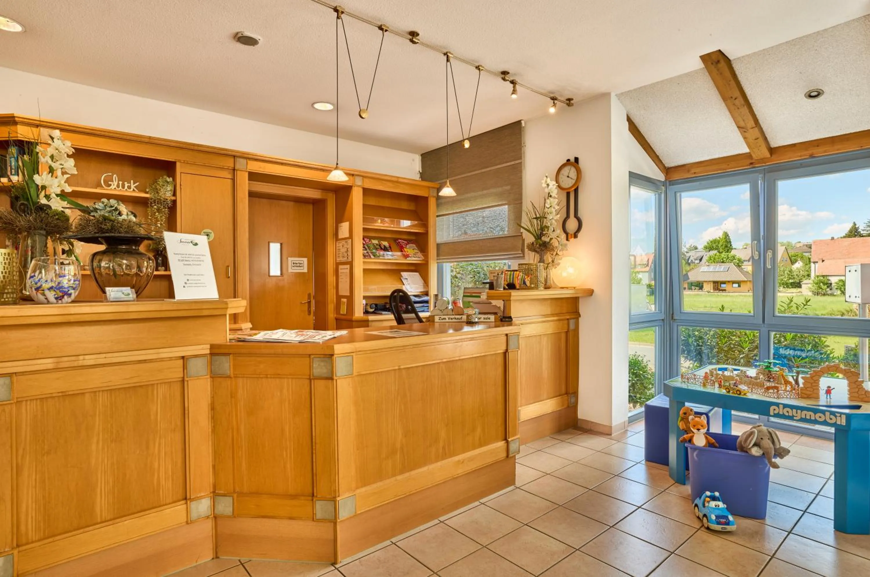 Lobby or reception in Landhotel Seerose