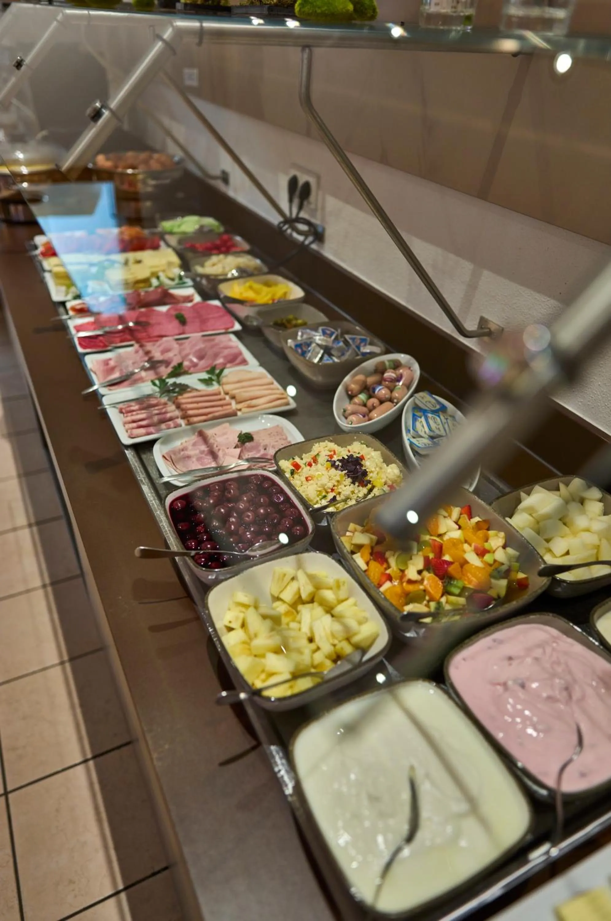 Buffet breakfast in Landhotel Seerose