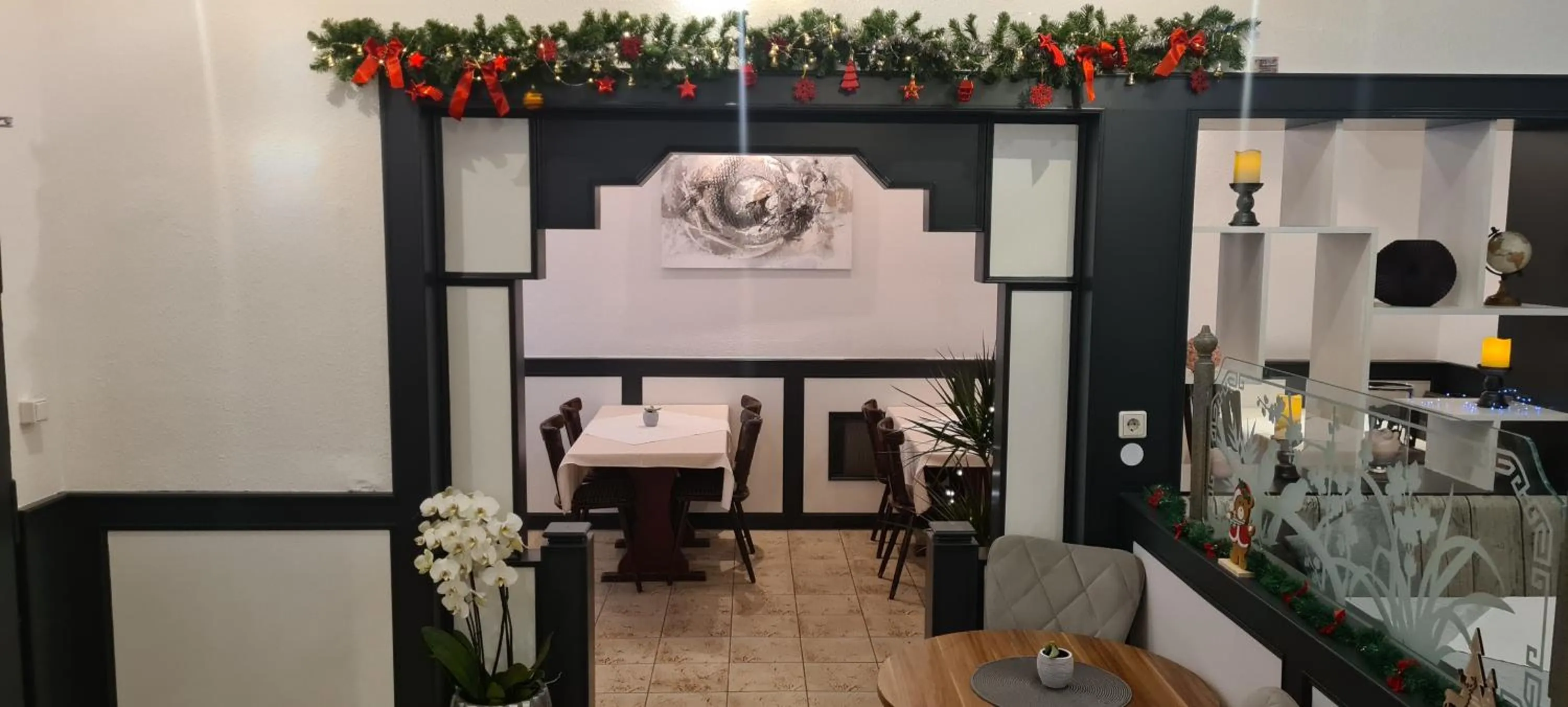 Dining area in Hotel Lamm