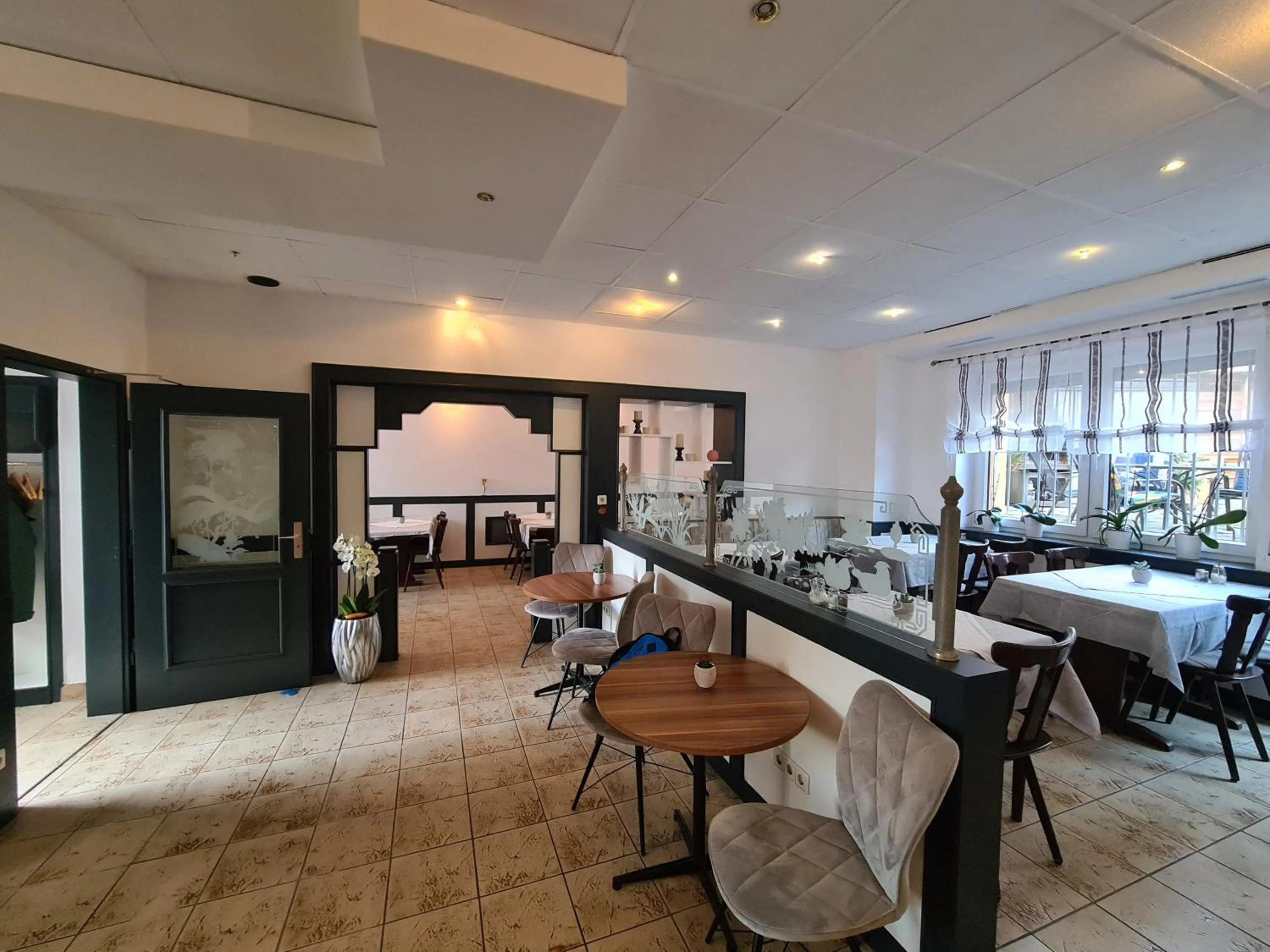 Dining area in Hotel Lamm