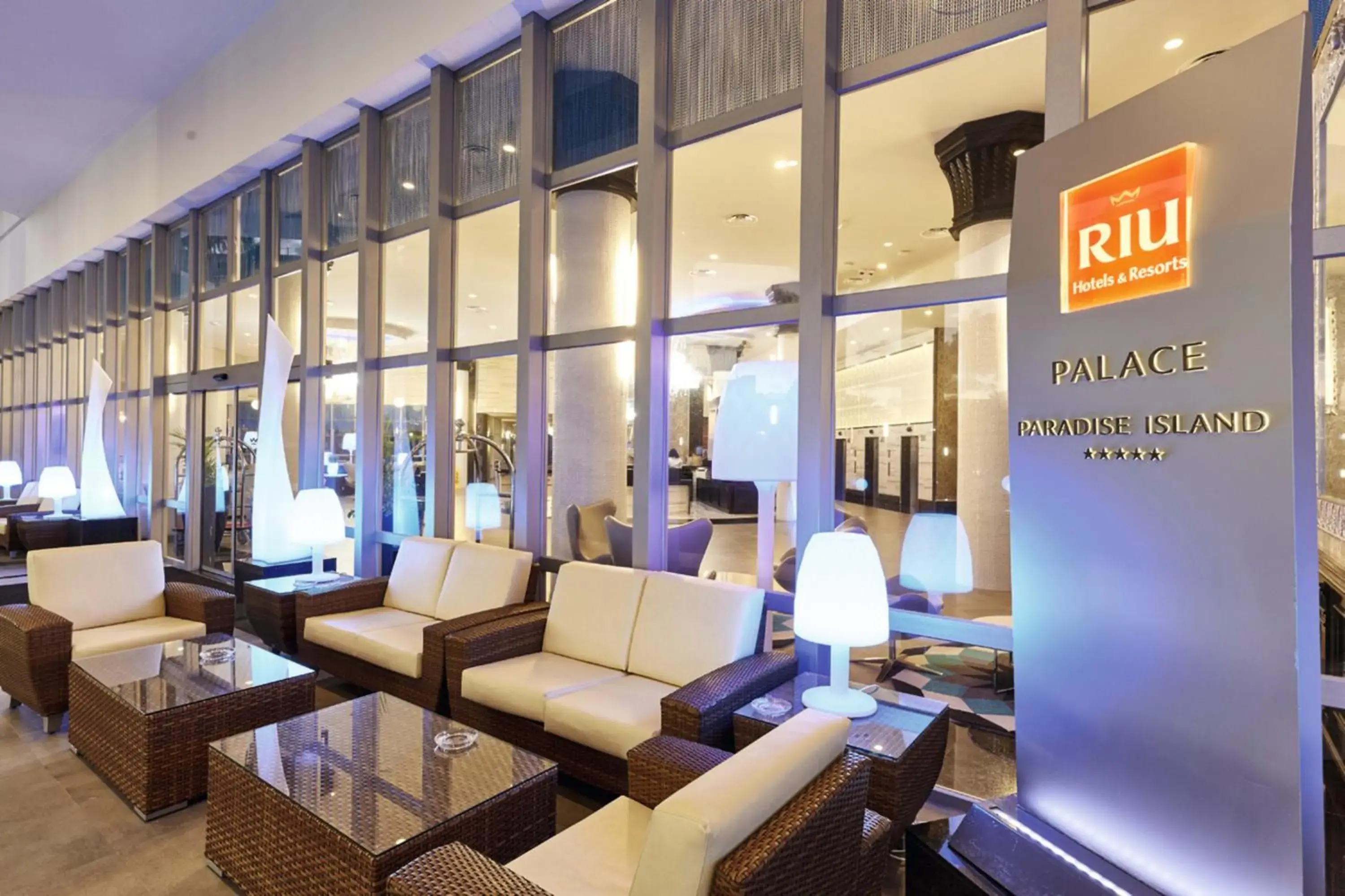 Lobby or reception in Riu Palace Paradise Island - Adults Only - All Inclusive Lobby or reception in Riu Palace Paradise Island - Adults Only - All Inclusive