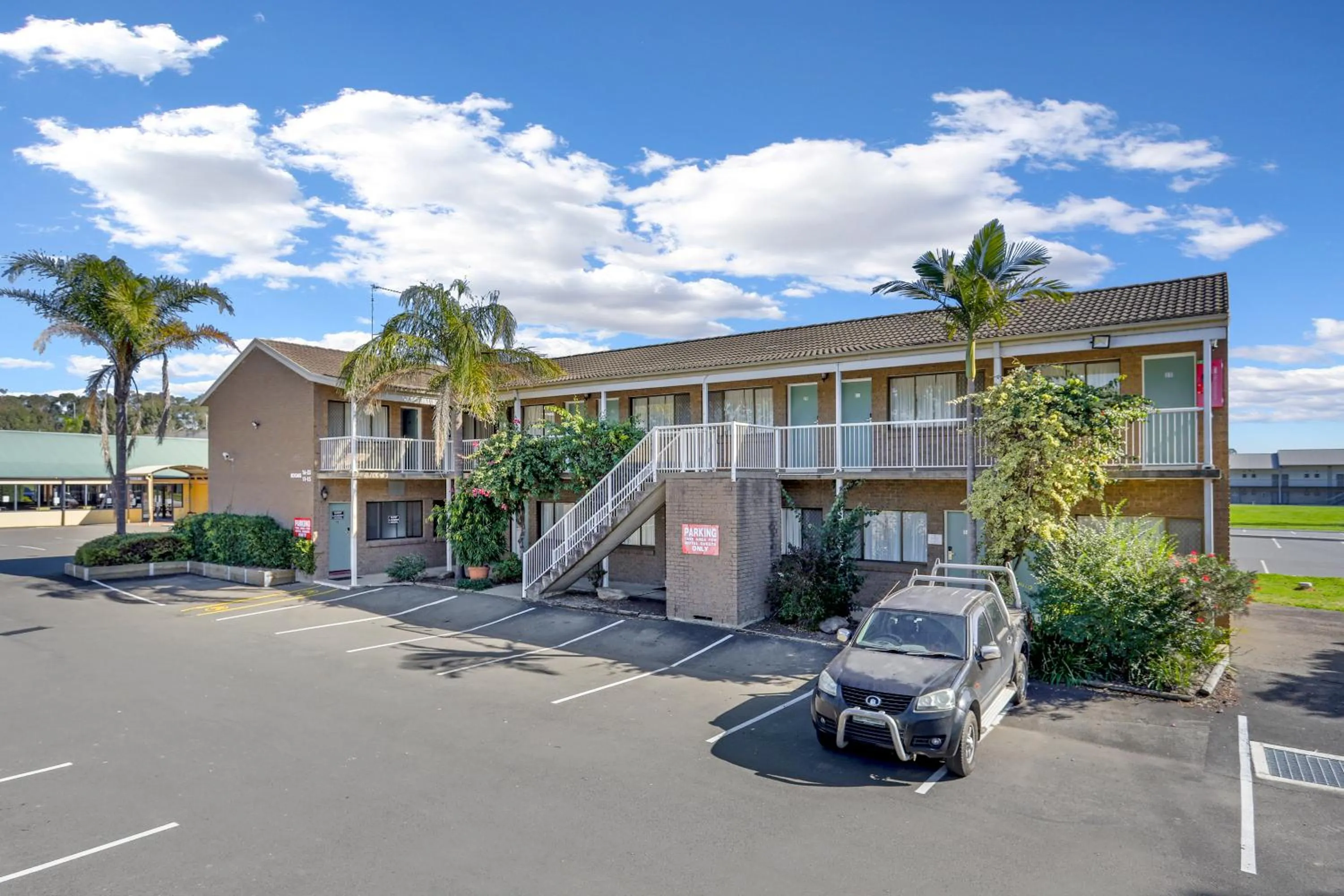 Property building in Gateway Motel