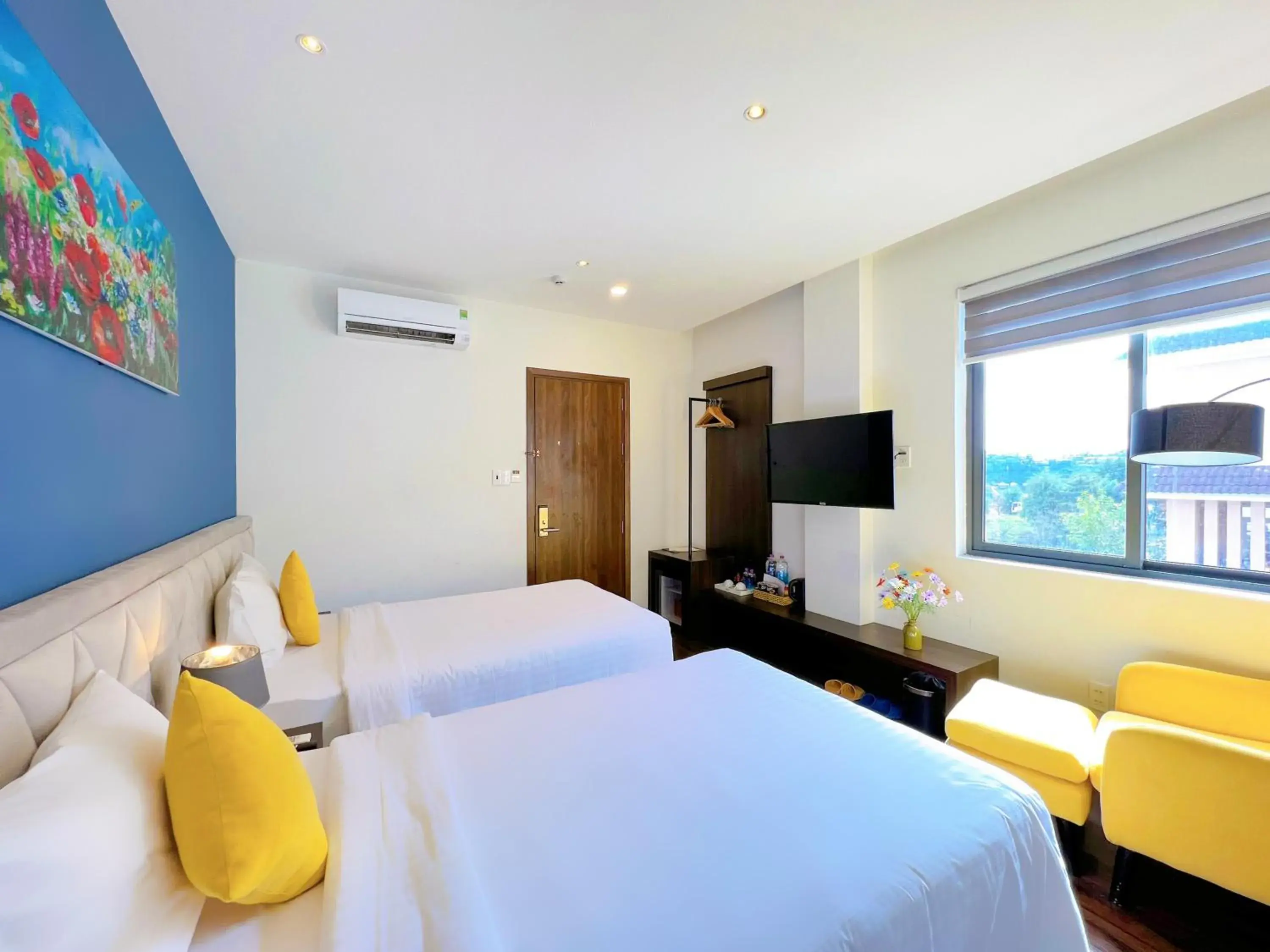 Deluxe Twin Room with Window - single occupancy in Stillus Boutique Hotel Dalat Deluxe Twin Room with Window - single occupancy in Stillus Boutique Hotel Dalat