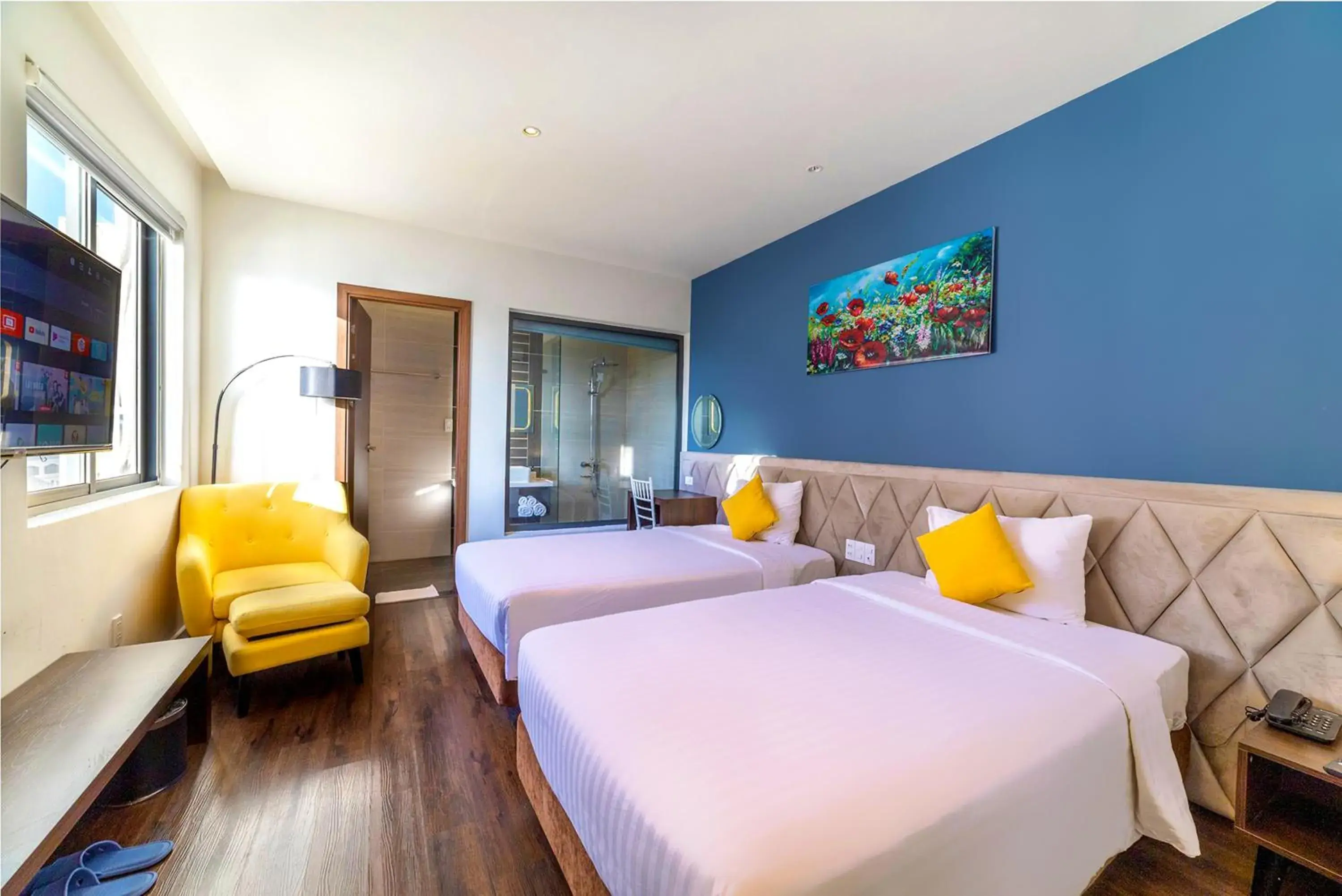 Deluxe Twin Room with Window - single occupancy in Stillus Boutique Hotel Dalat Deluxe Twin Room with Window - single occupancy in Stillus Boutique Hotel Dalat