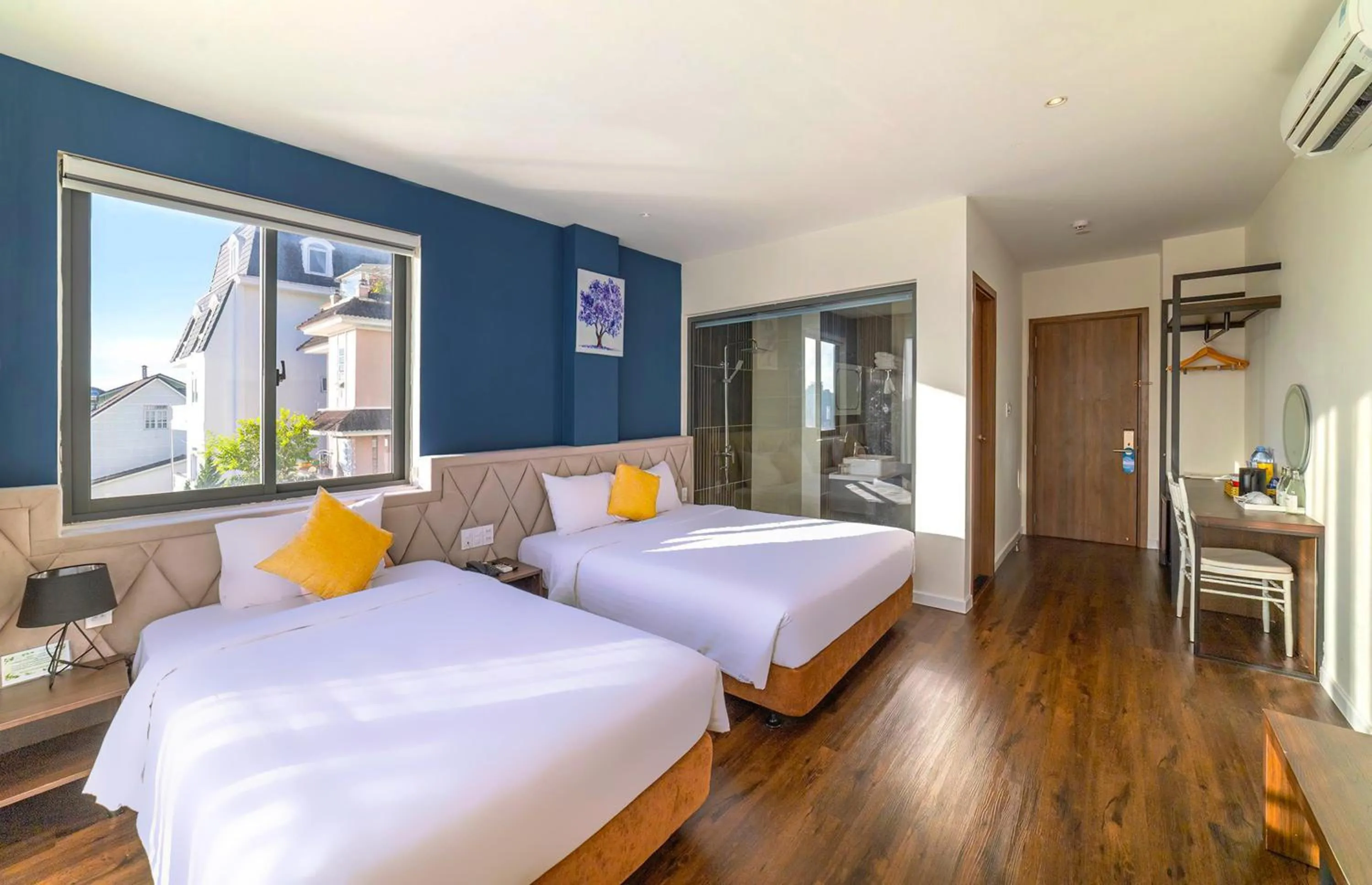 Photo of the whole room, Bed in Stillus Boutique Hotel Dalat