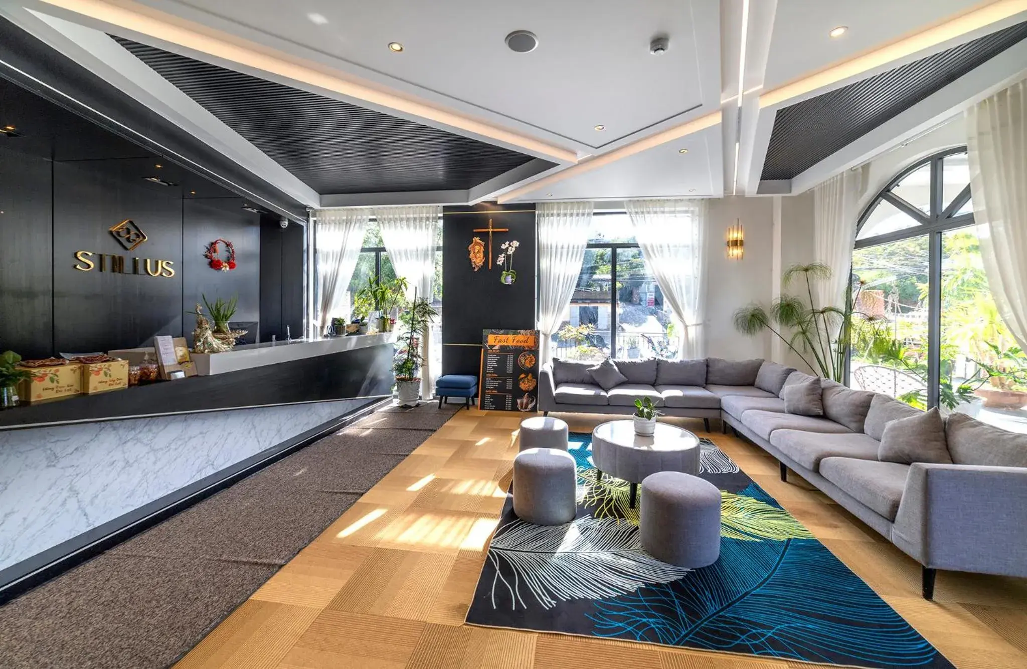Lobby or reception in Stillus Boutique Hotel Dalat Lobby or reception in Stillus Boutique Hotel Dalat