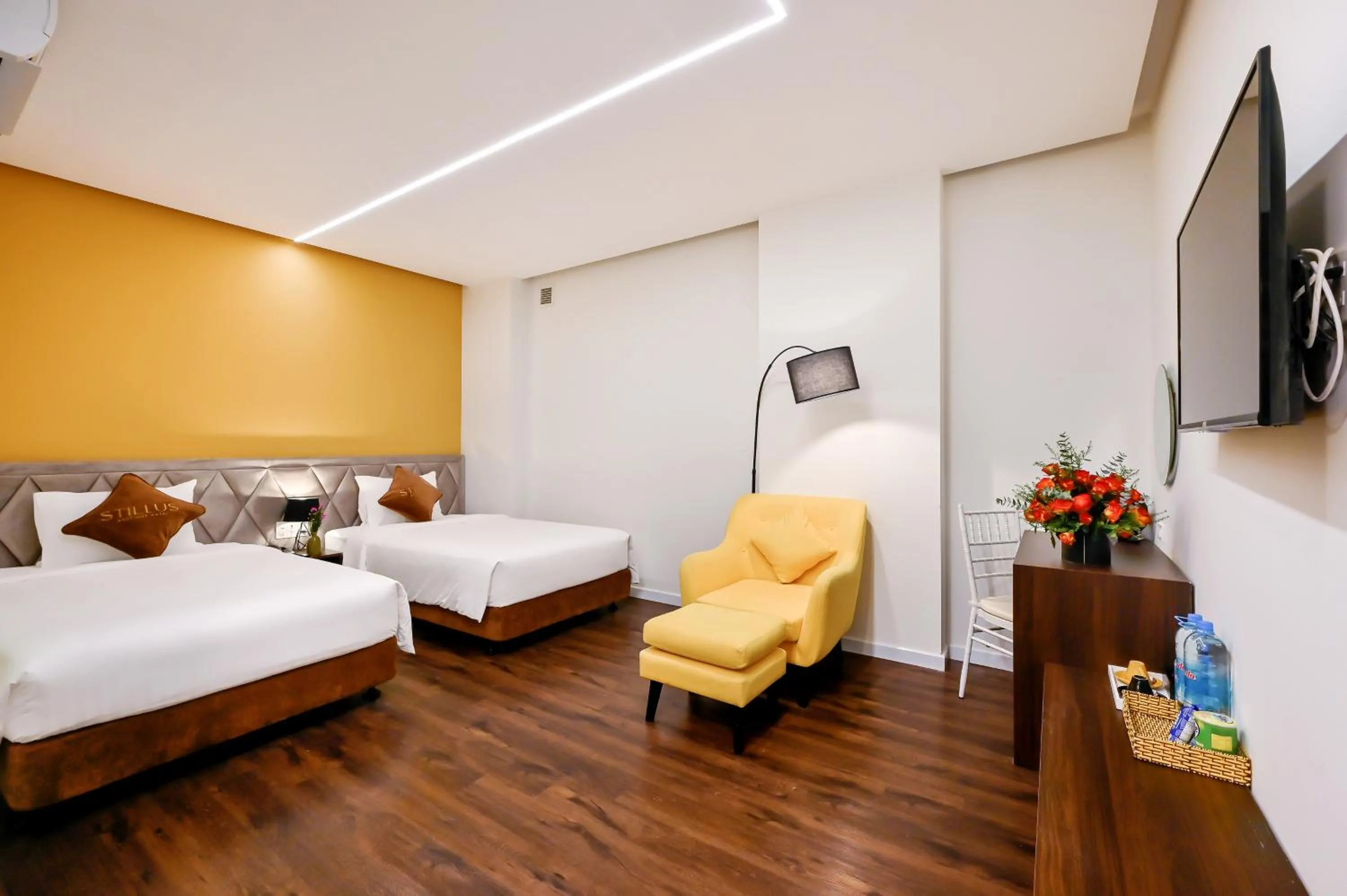 TV and multimedia, Bed in Stillus Boutique Hotel Dalat