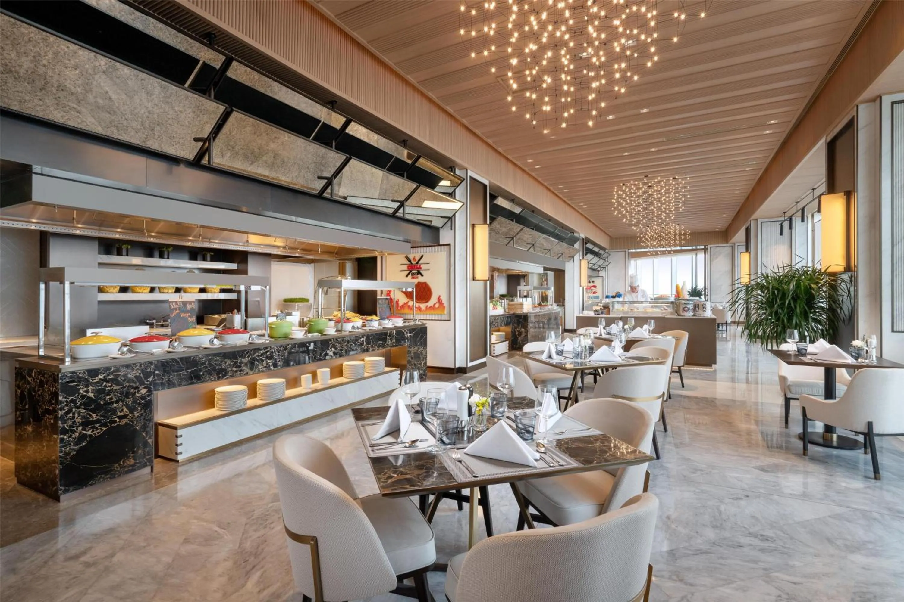 Restaurant/places to eat in Kempinski Hotel Jinan