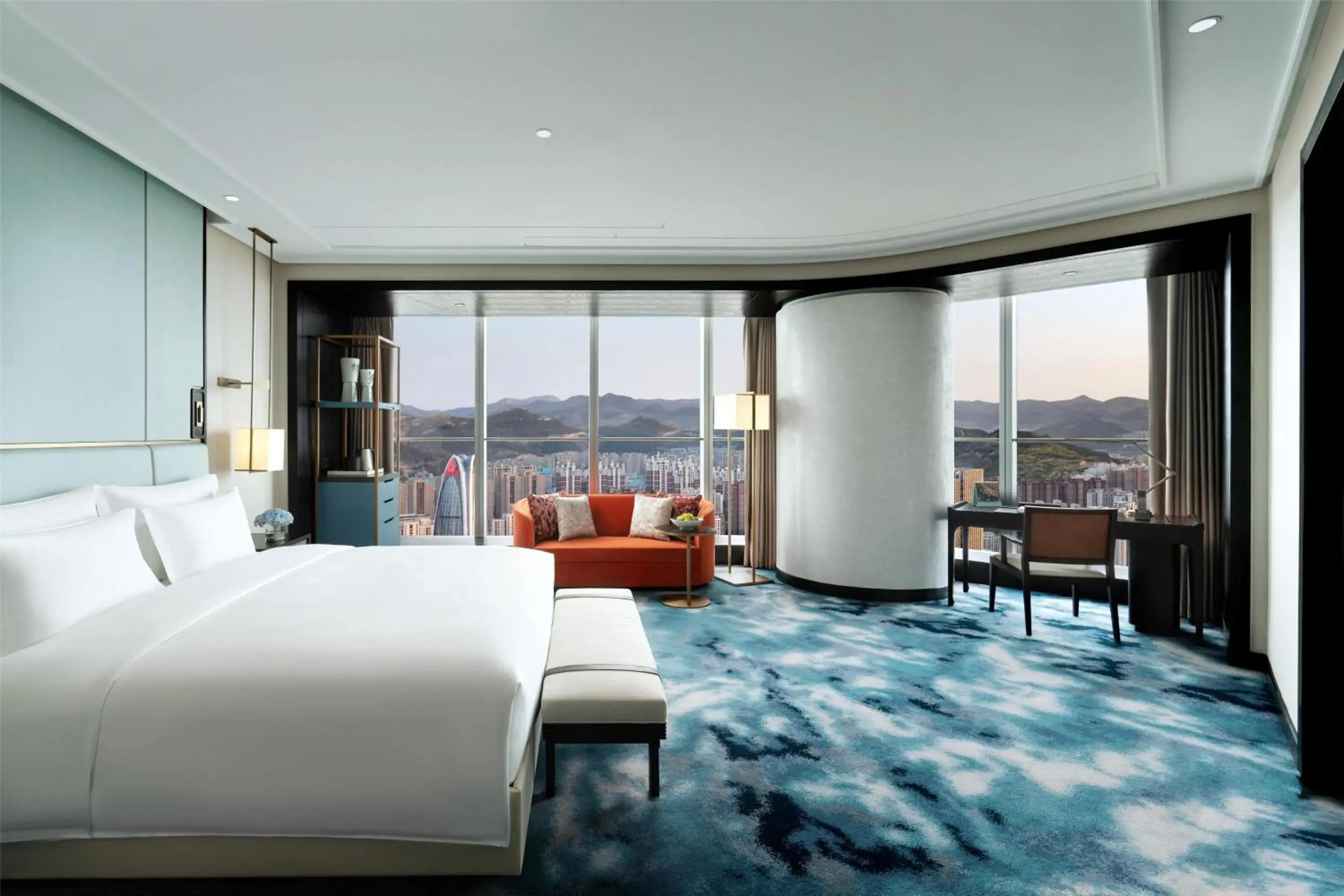 Bedroom, Bed in Kempinski Hotel Jinan Bedroom, Bed in Kempinski Hotel Jinan