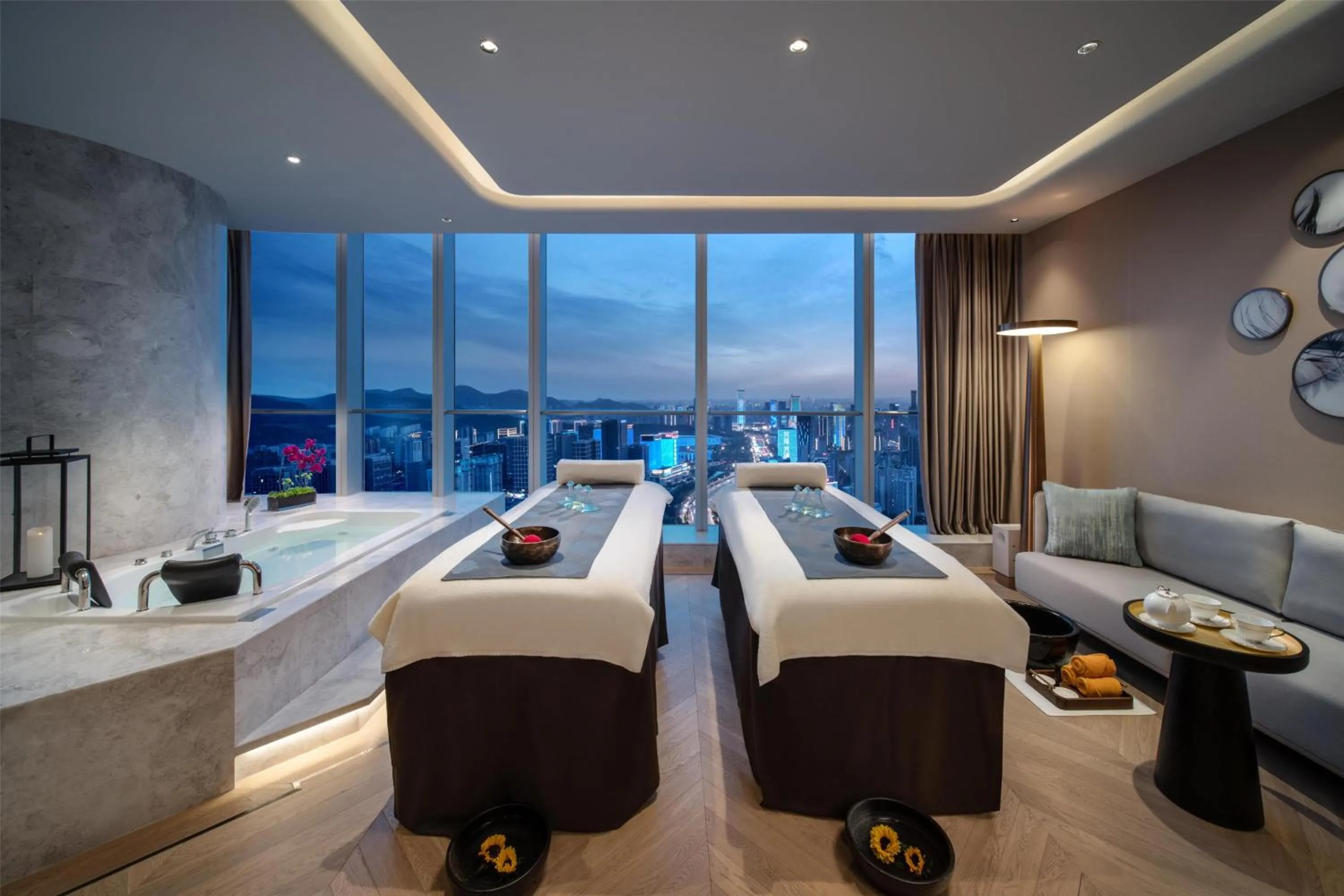 Spa and wellness centre/facilities in Kempinski Hotel Jinan