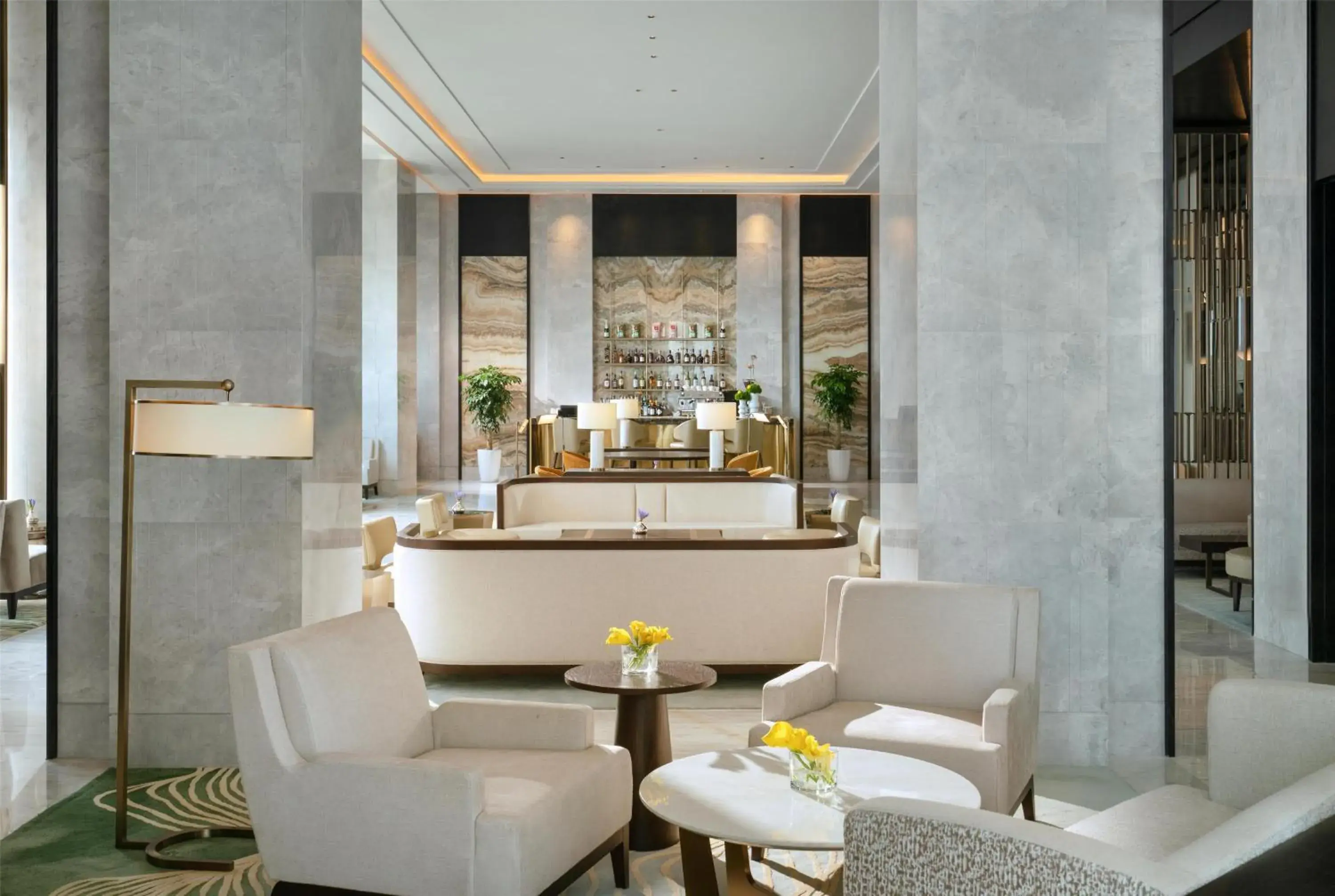 Lobby or reception in Kempinski Hotel Jinan Lobby or reception in Kempinski Hotel Jinan