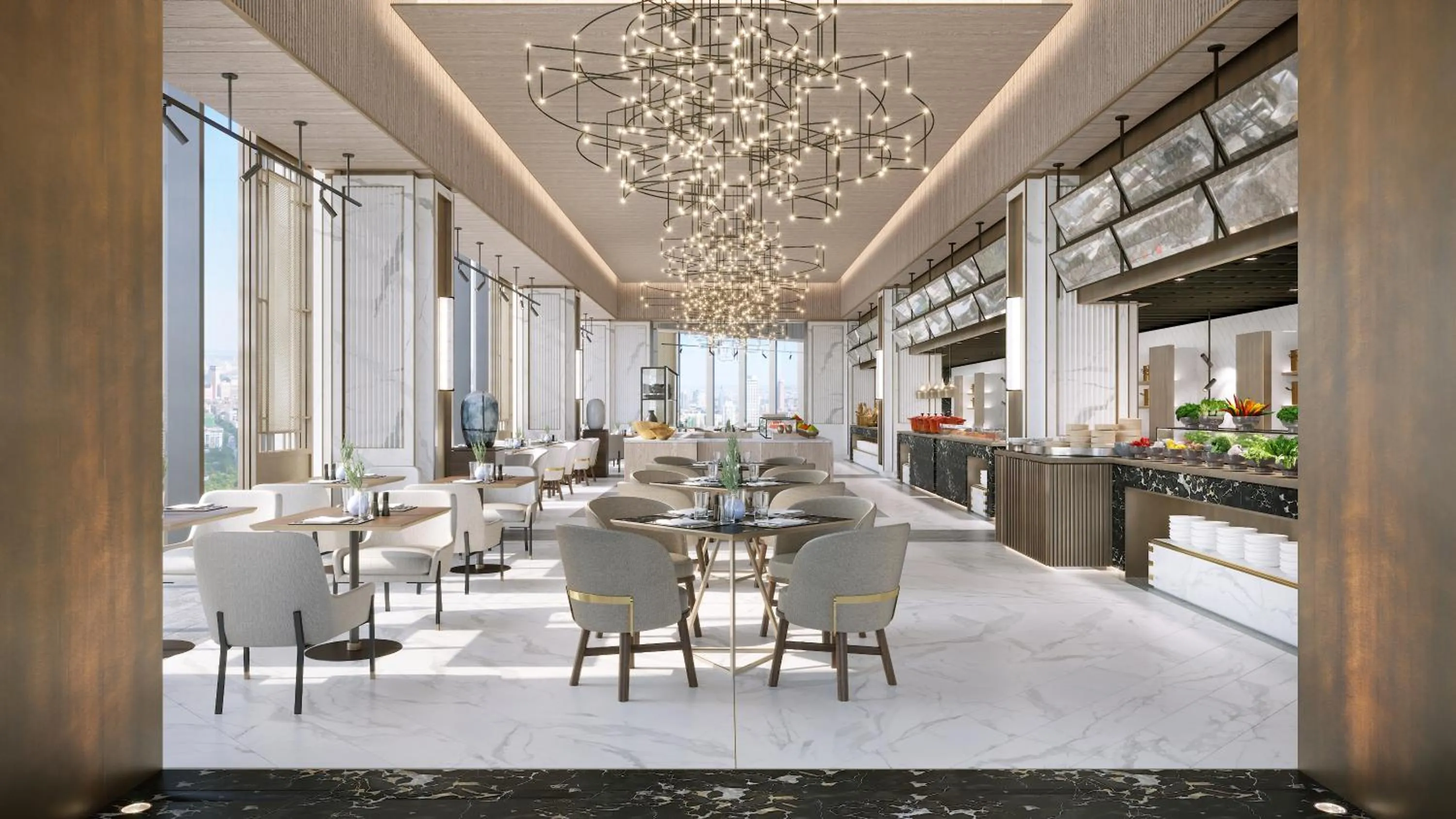 Restaurant/places to eat in Kempinski Hotel Jinan