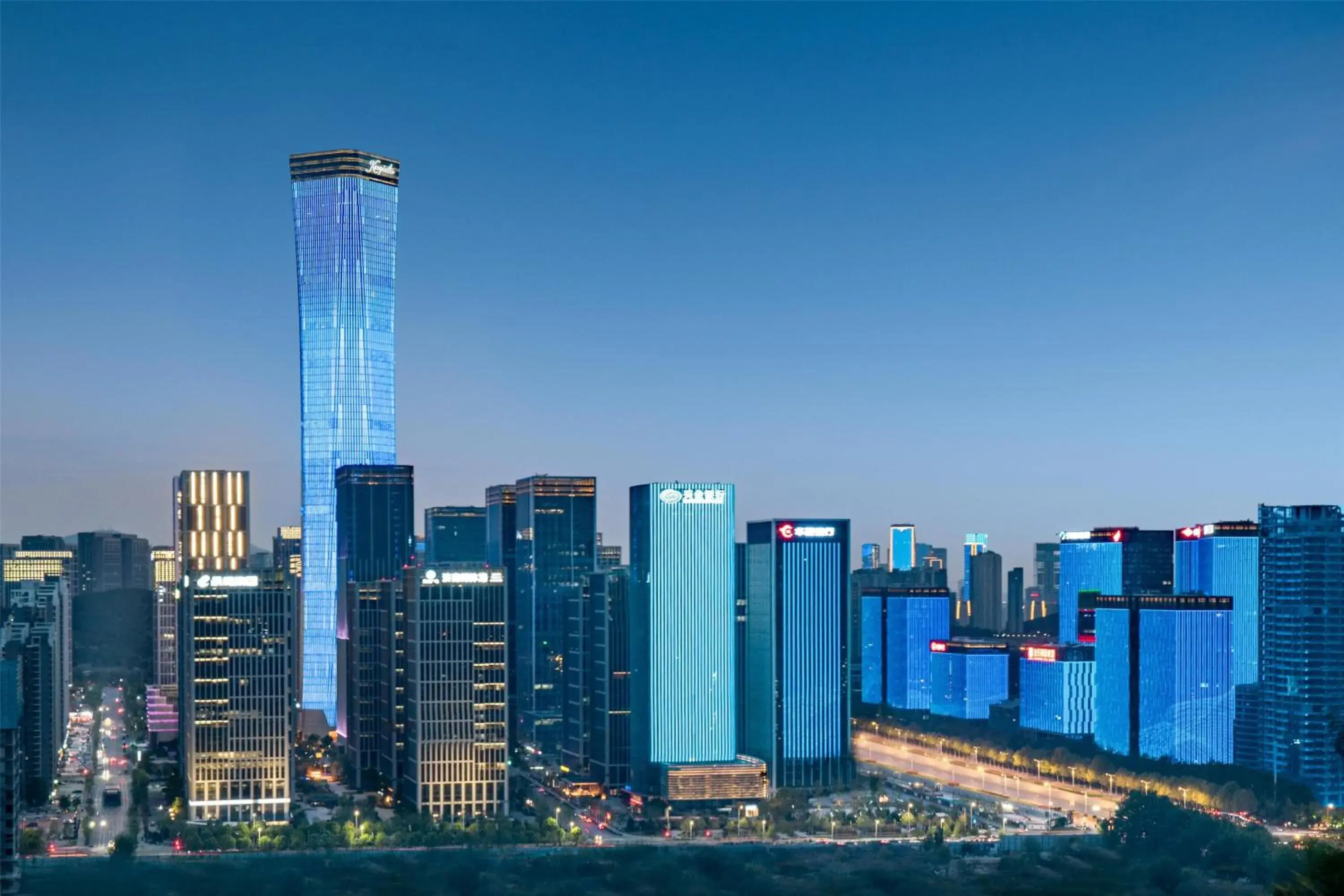 Property building in Kempinski Hotel Jinan Property building in Kempinski Hotel Jinan