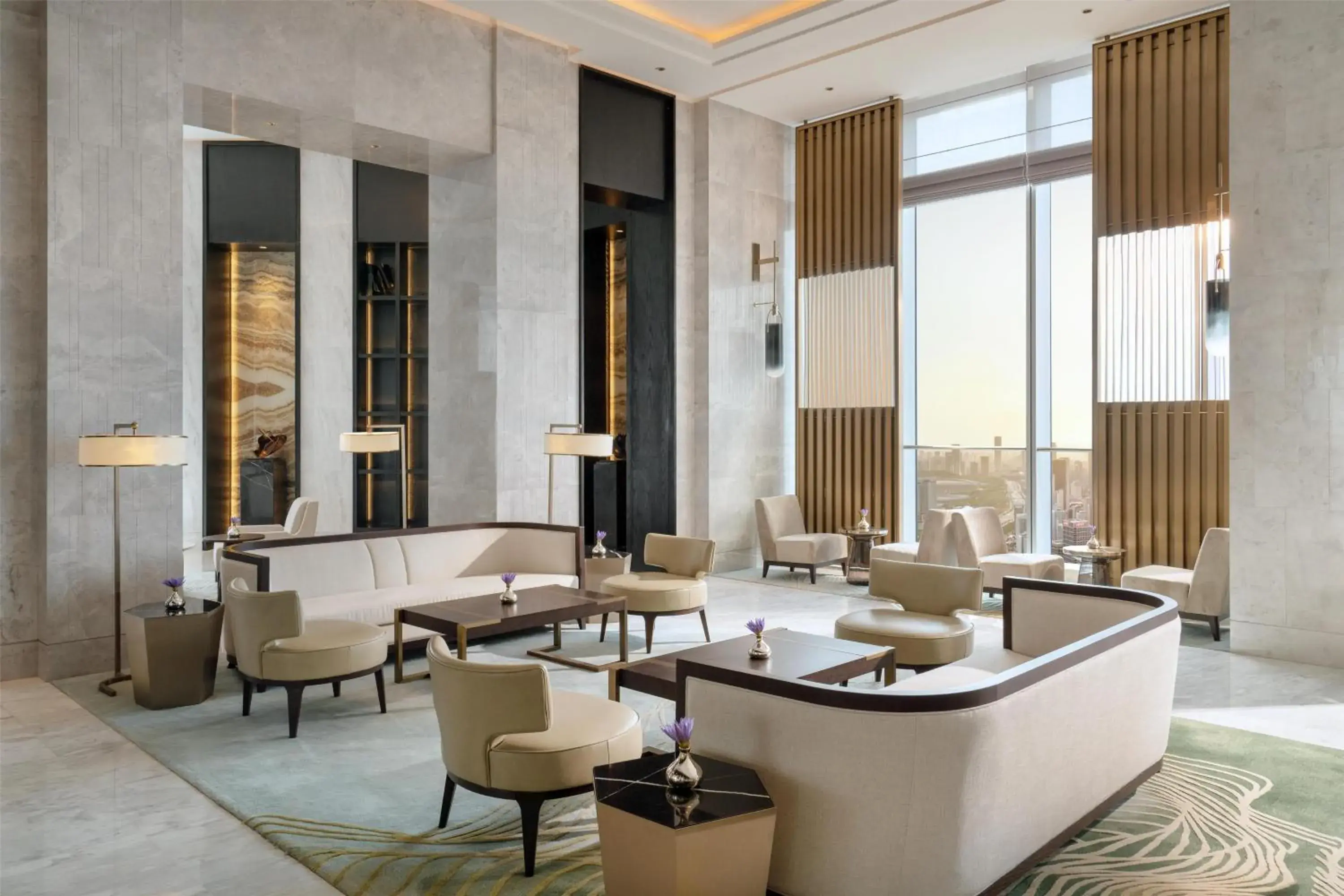 Lobby or reception in Kempinski Hotel Jinan Lobby or reception in Kempinski Hotel Jinan