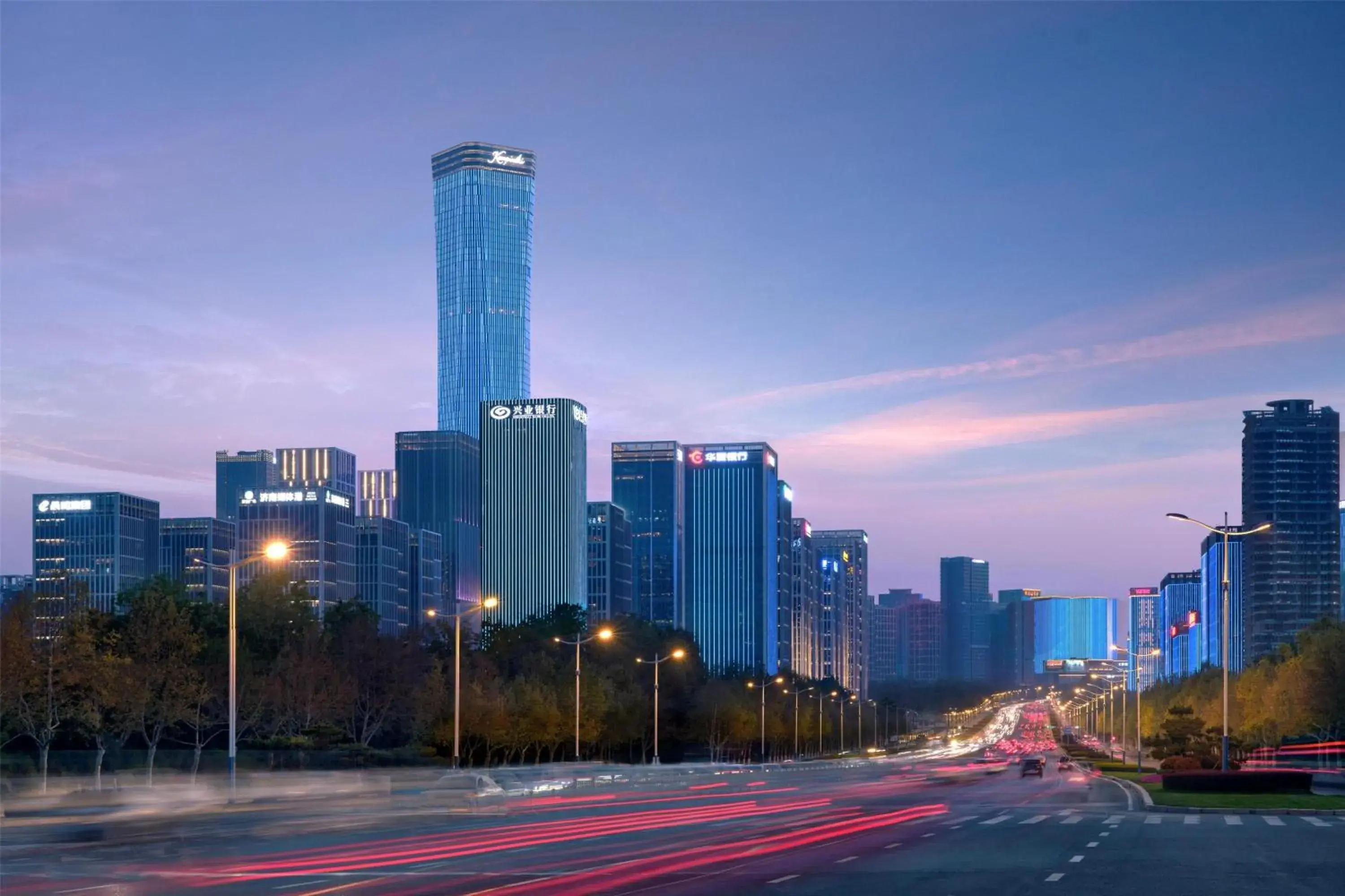 Property building in Kempinski Hotel Jinan Property building in Kempinski Hotel Jinan