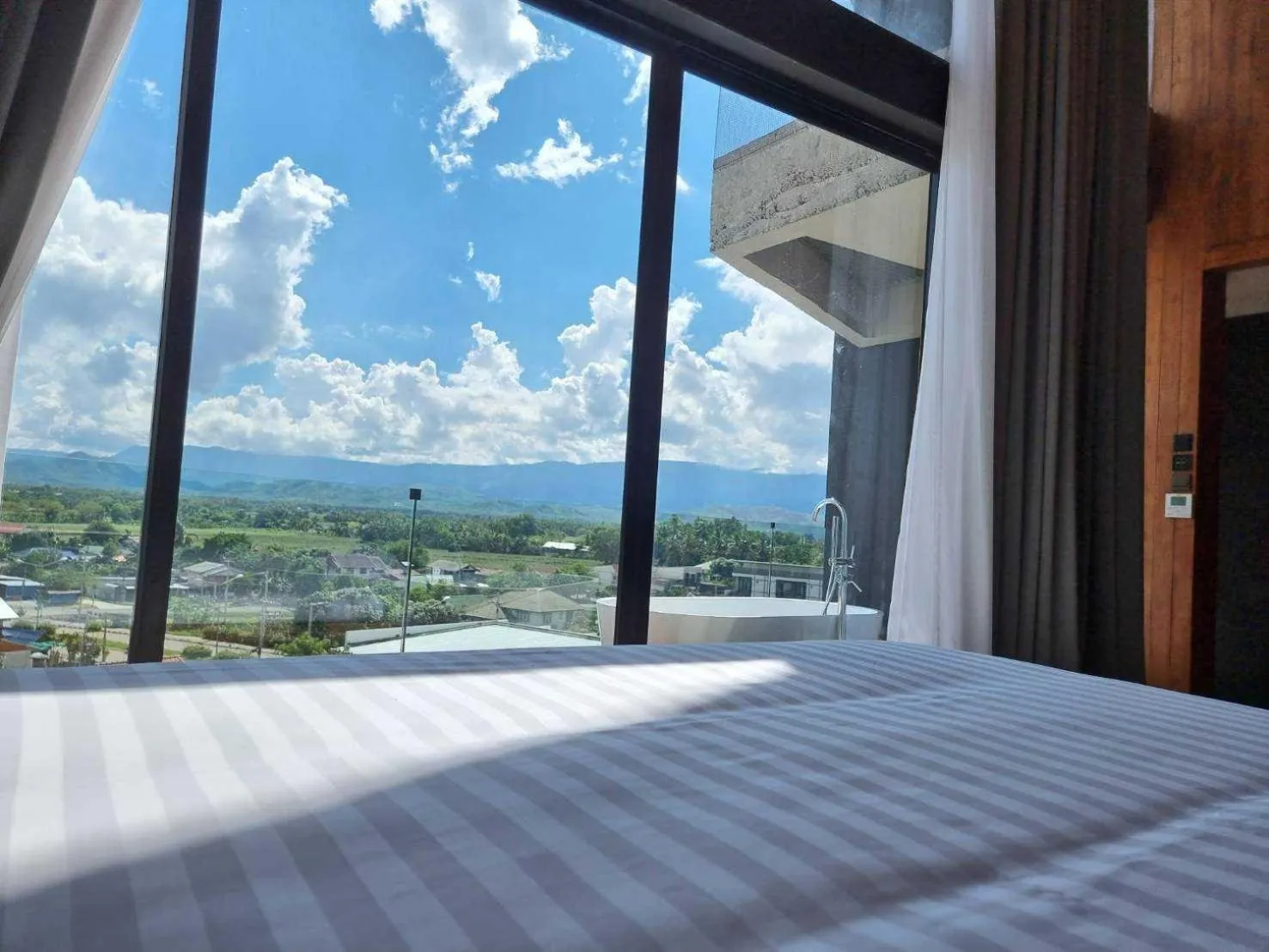 View (from property/room), Bed in Livist Resort phetchabun